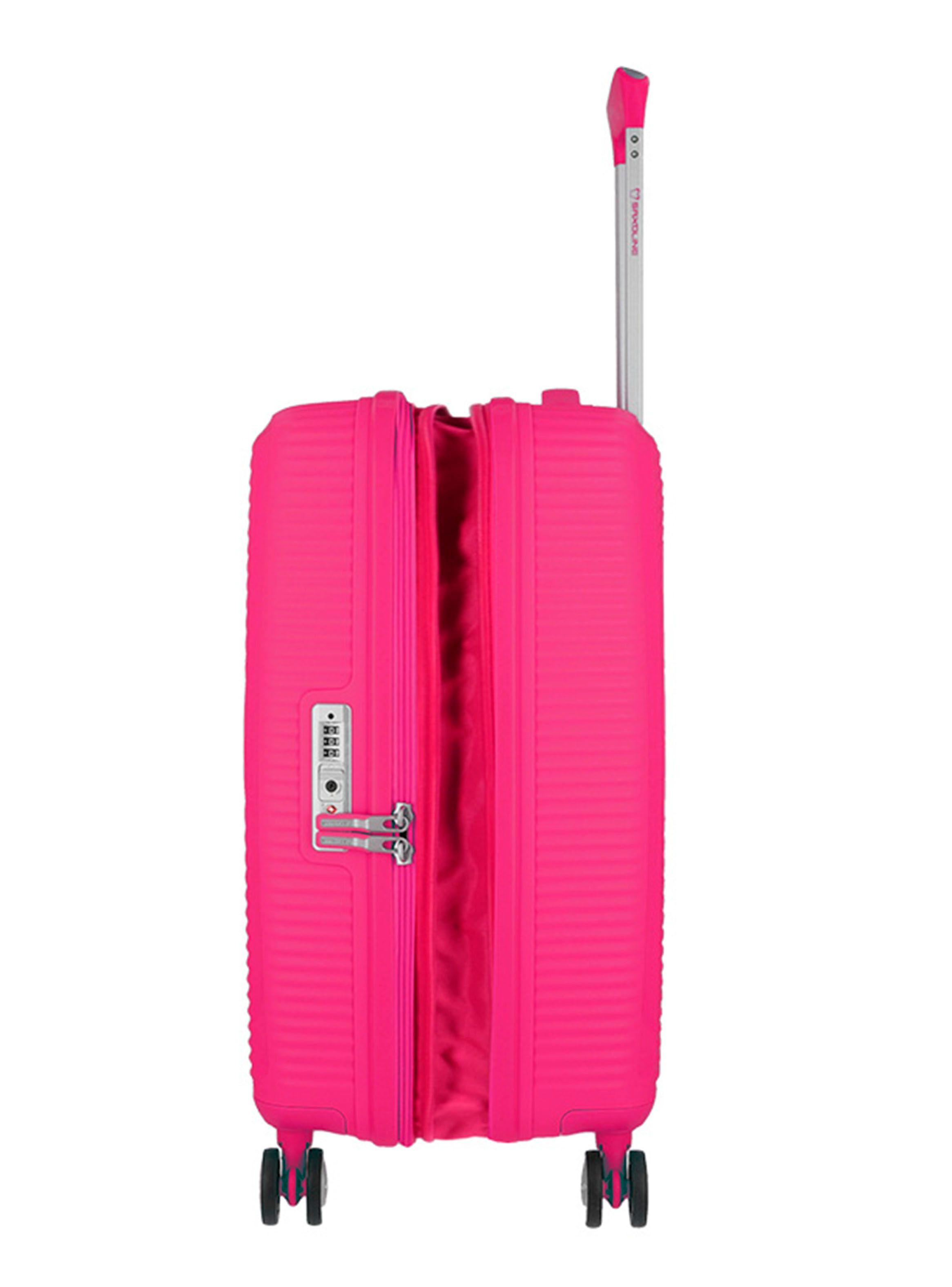 Maleta de Cabina Expandible Disco Rosado 57 Litros-2
