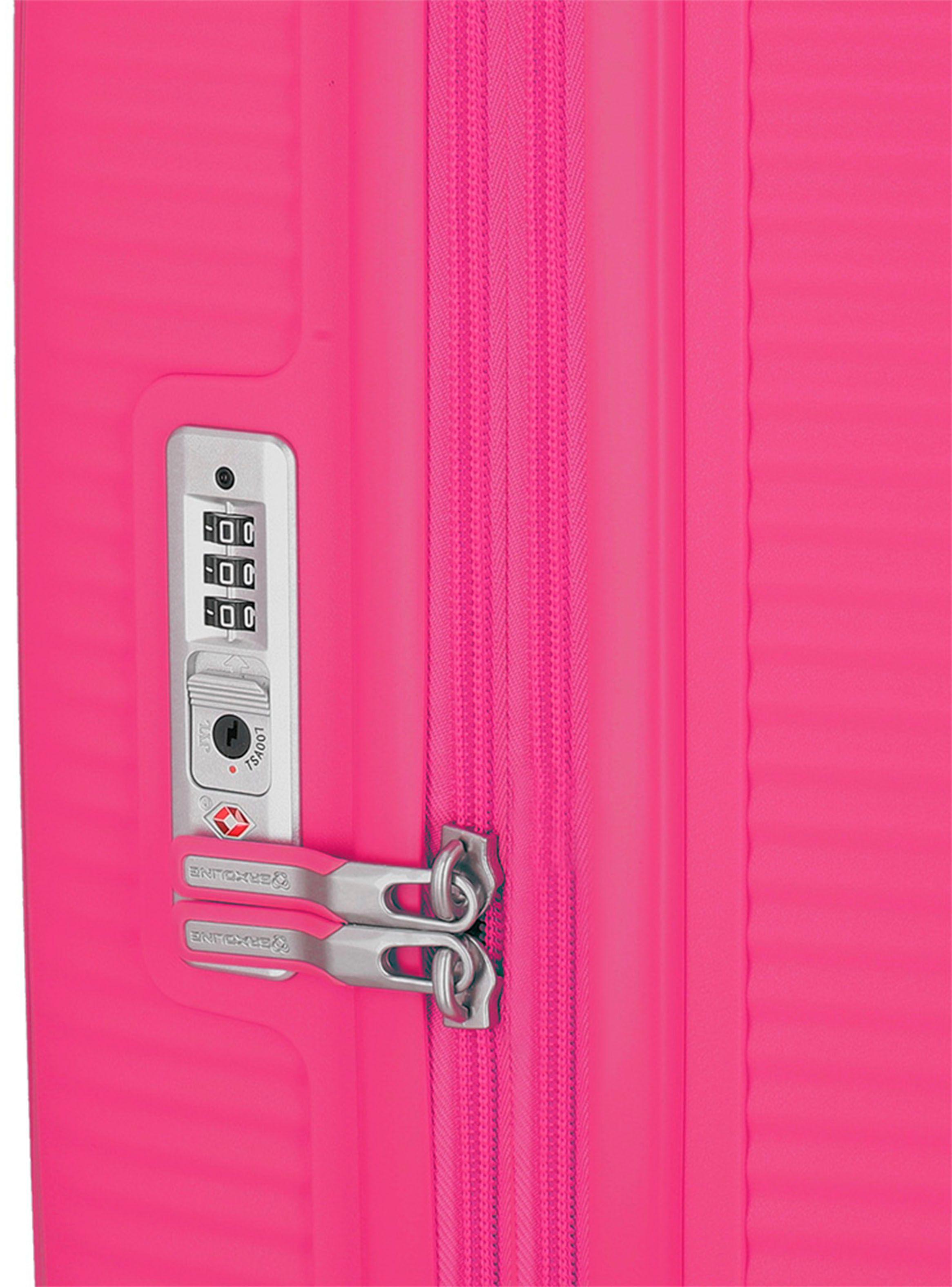 Maleta de Cabina Expandible Disco Rosado 57 Litros-4