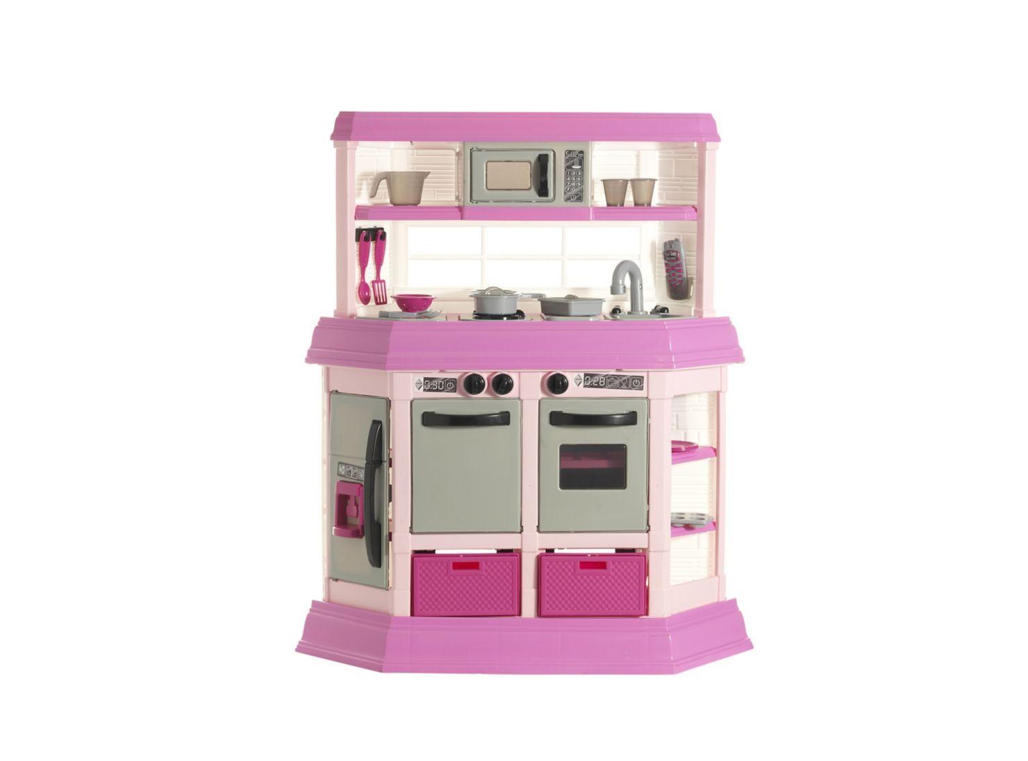 Juguete American Plastic Mini Hogar Cocina Personalizada-0