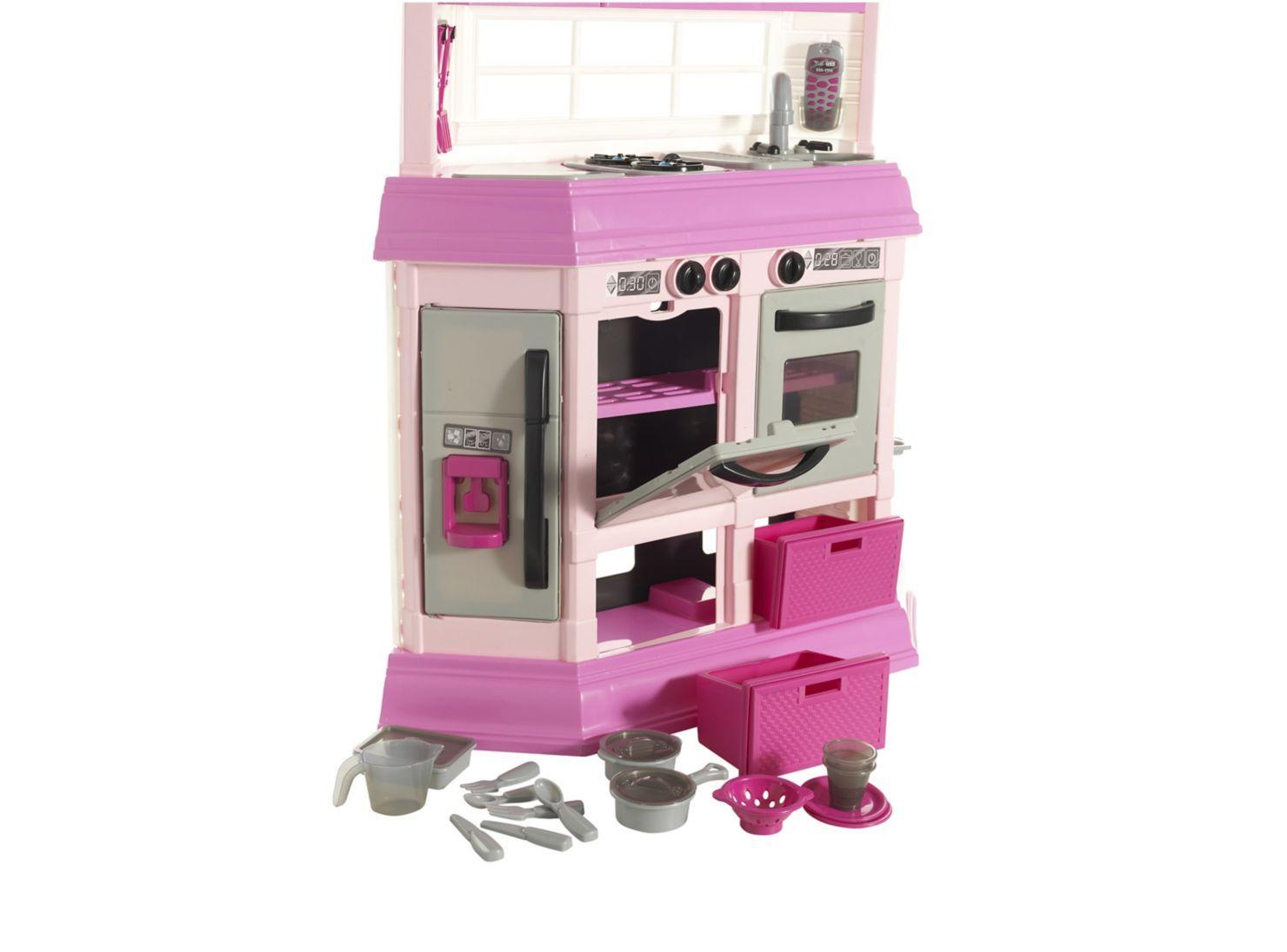 Juguete American Plastic Mini Hogar Cocina Personalizada-1