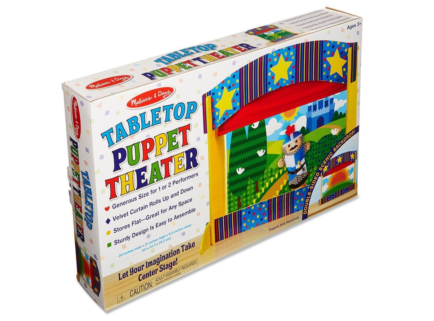 Melissa & Doug Teatro para títeres Caramba-4