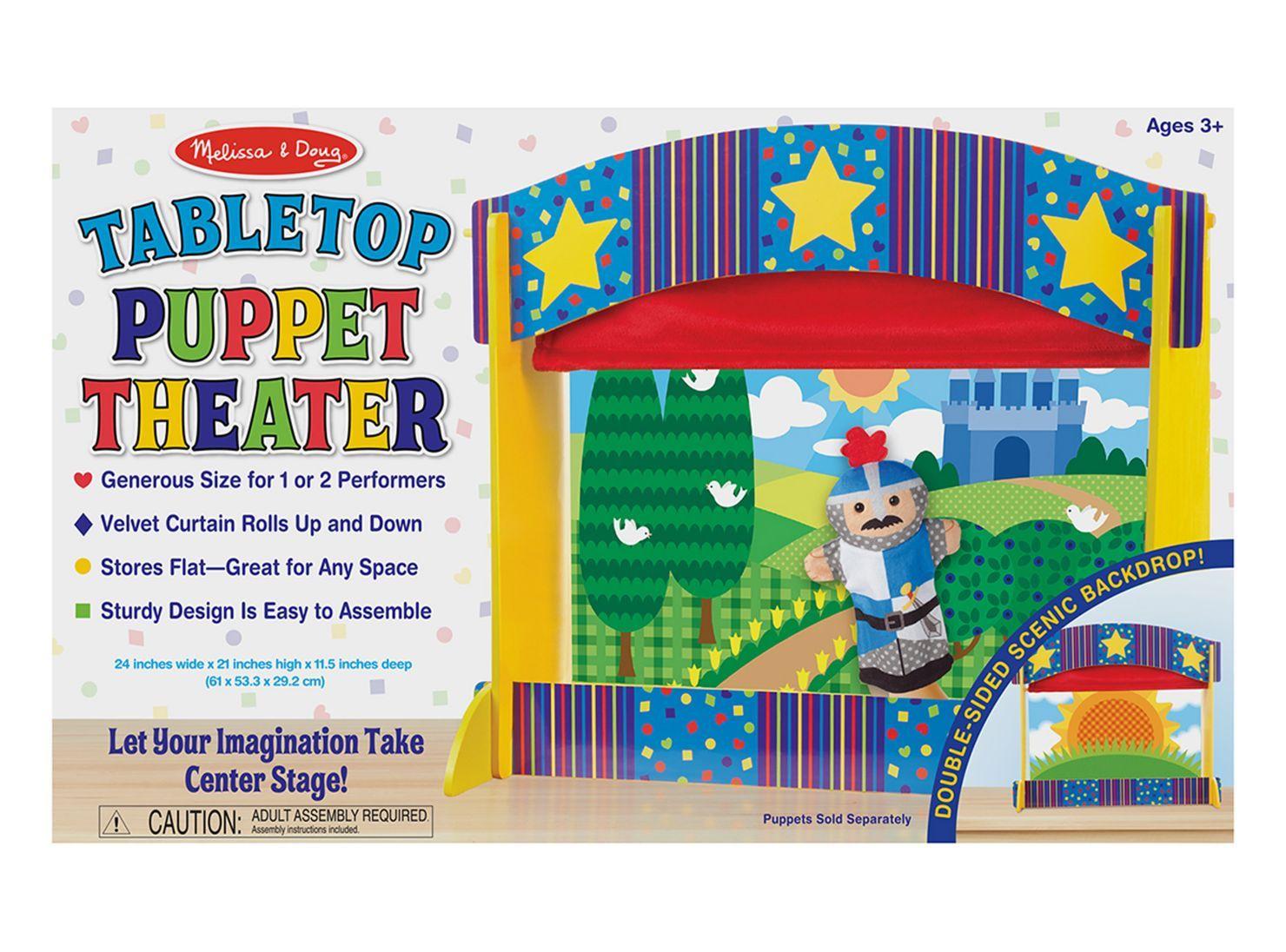 Melissa & Doug Teatro para títeres Caramba-2
