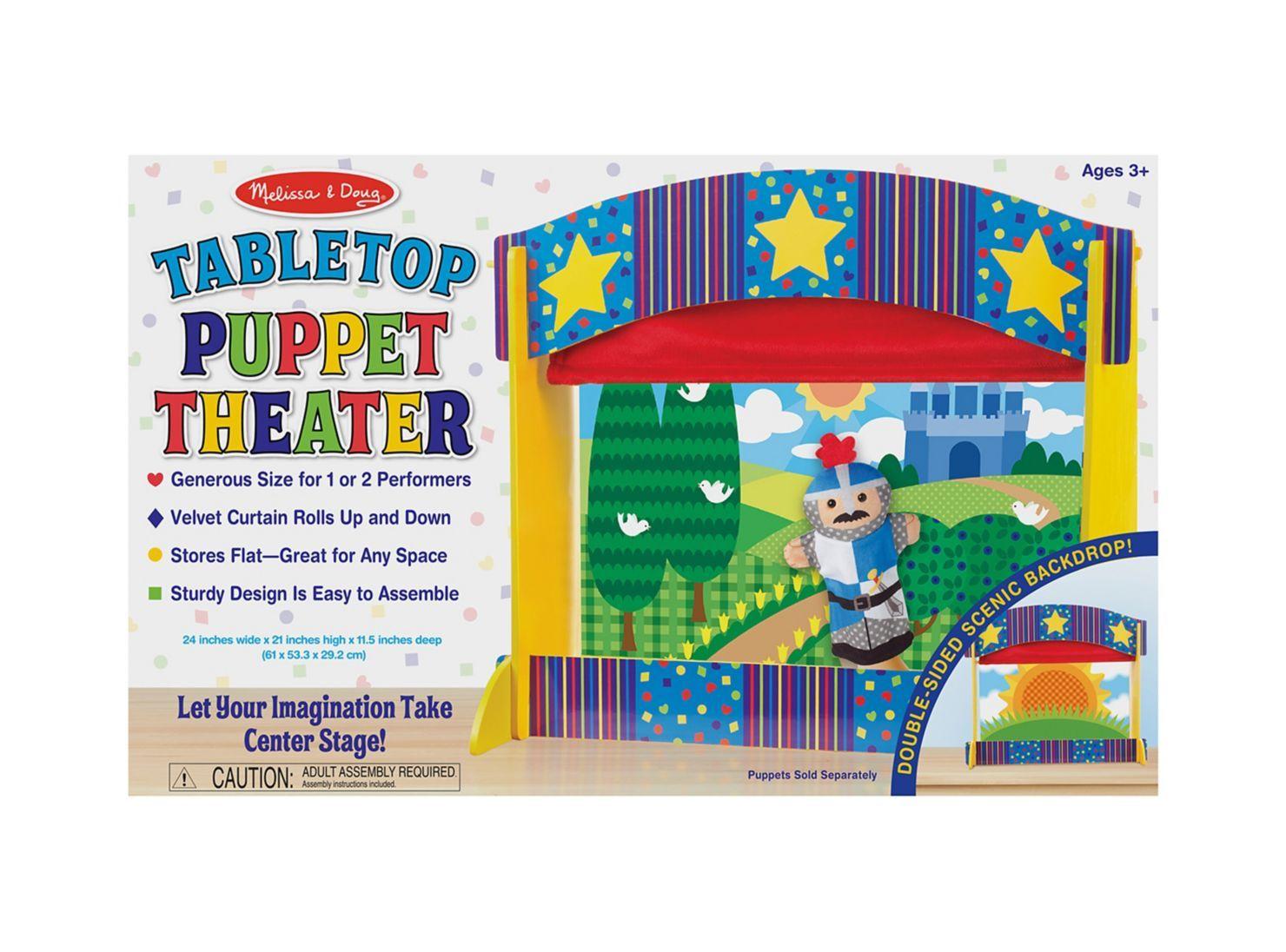 Melissa & Doug Teatro para títeres Caramba-5