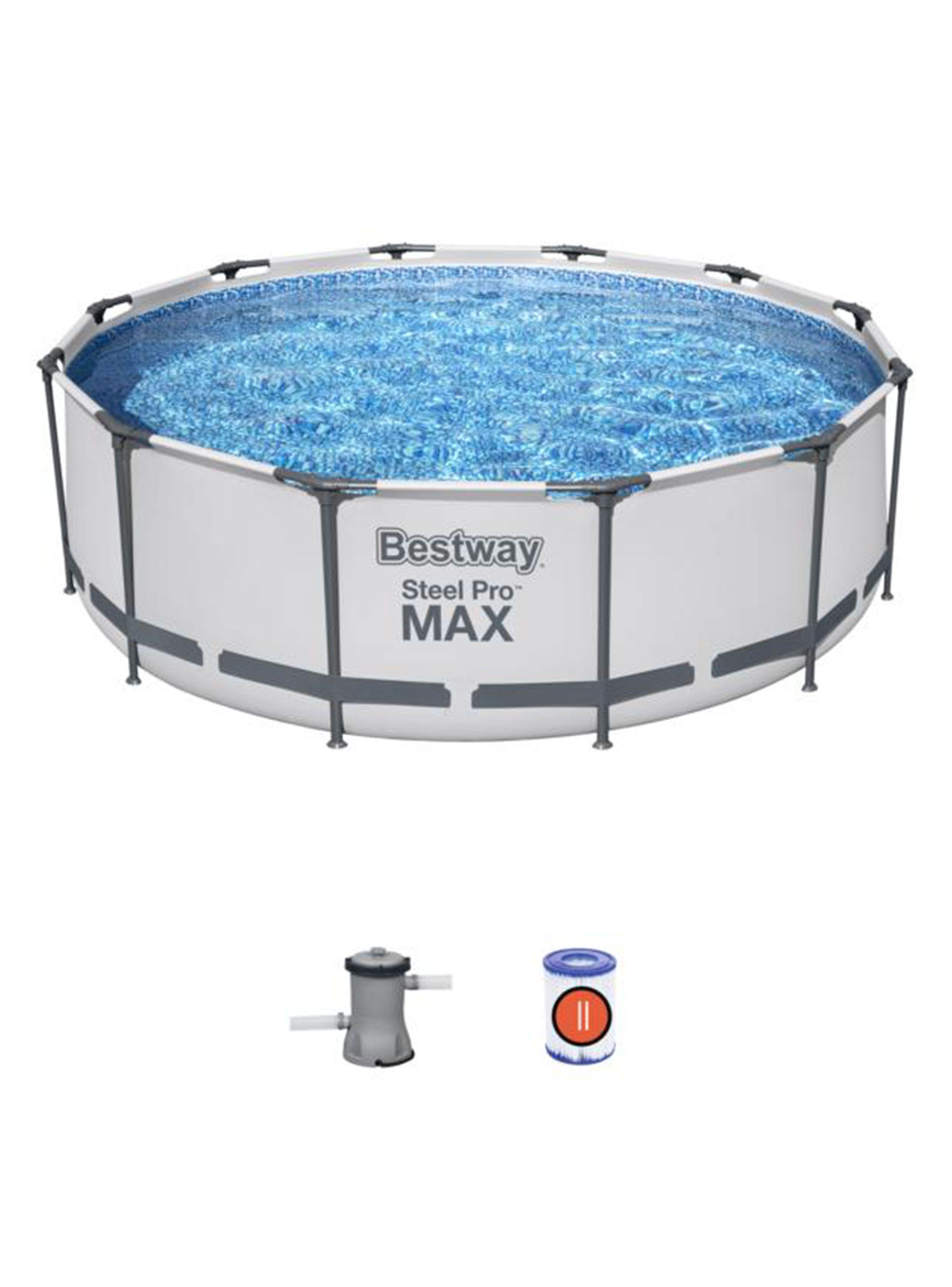 Piscina Estructural Redonda 100x366 cm-1