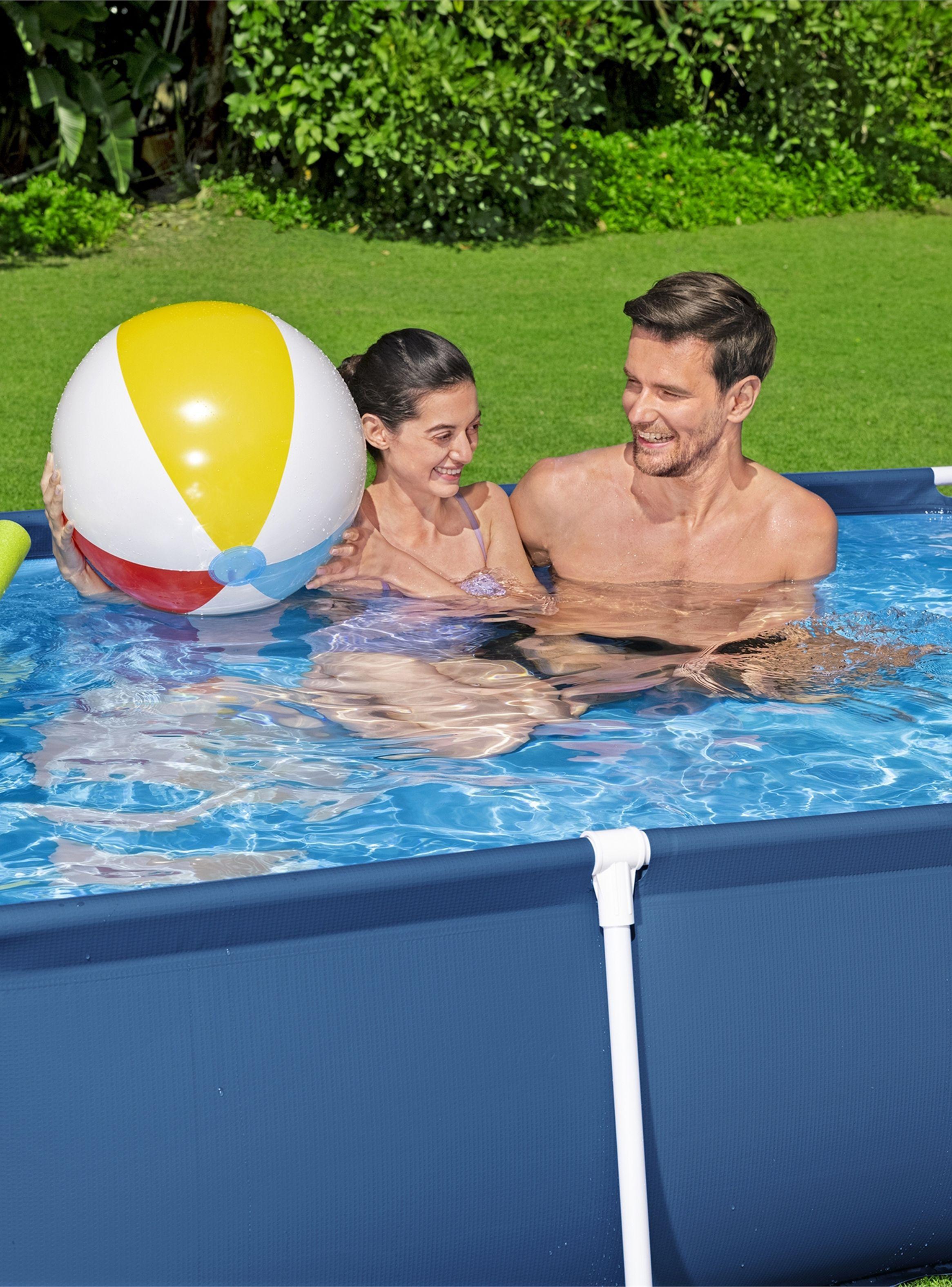 Piscina Steel Pro™ Azul 61x170x259 cm Pool-1