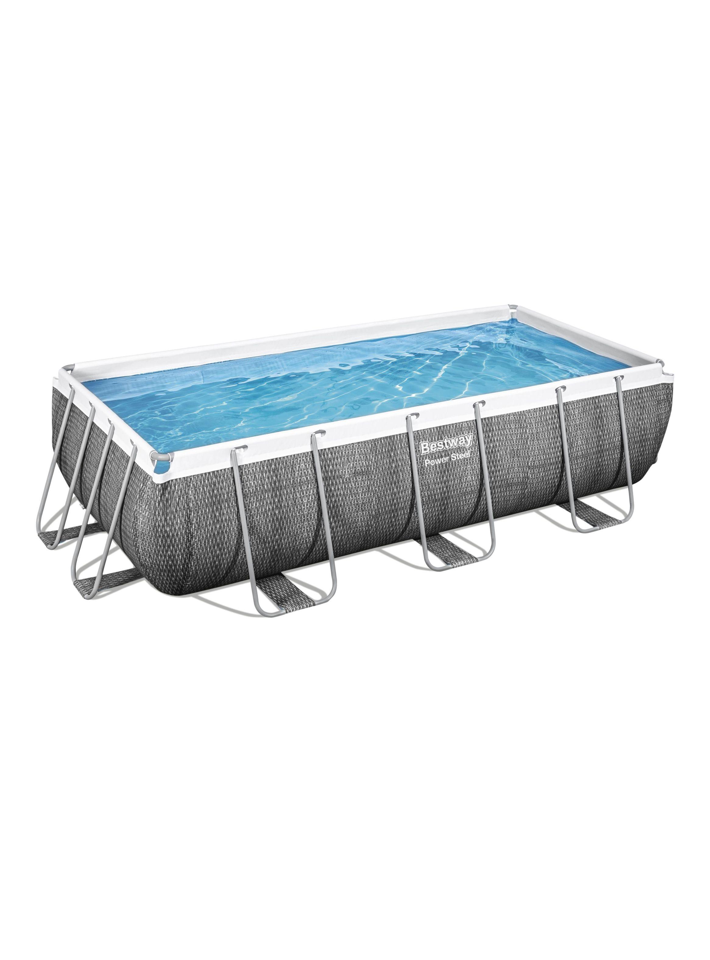 Piscina Rectangular Power Steel™ 1x2.01x4.04 m-0