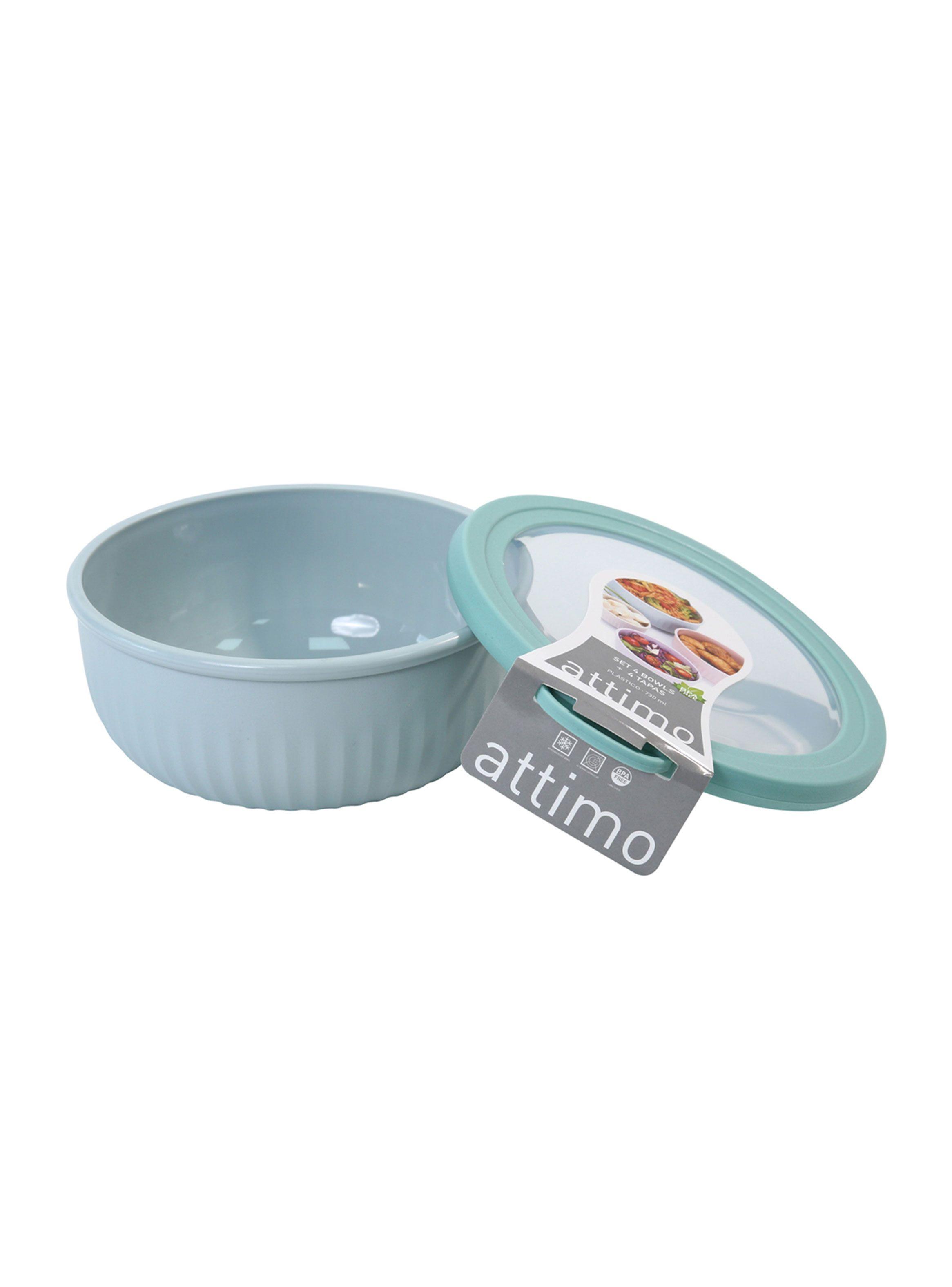 Set 4 Bowls con tapa M 360 ml + 730 ml + 1250 ml + 2200 ml-8