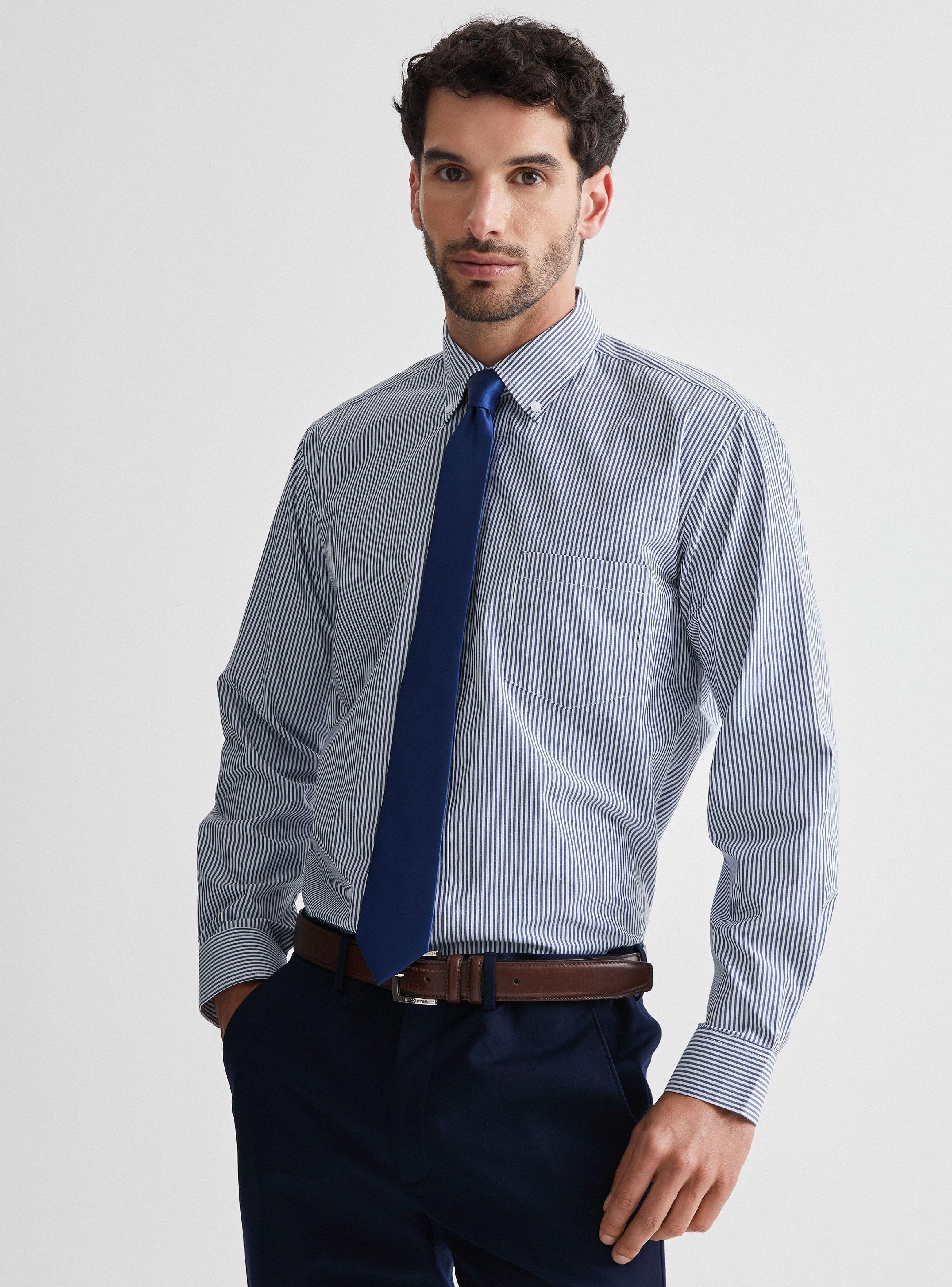 Camisa Formal Fantasía Listada-0
