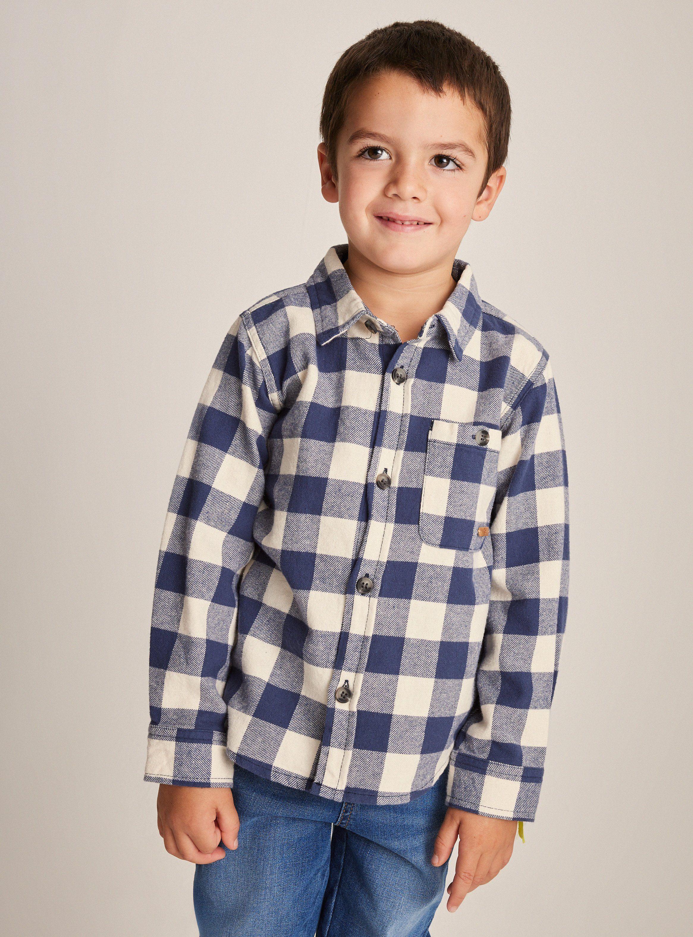 Camisa De Vestir Cuadrillé Bebé-1
