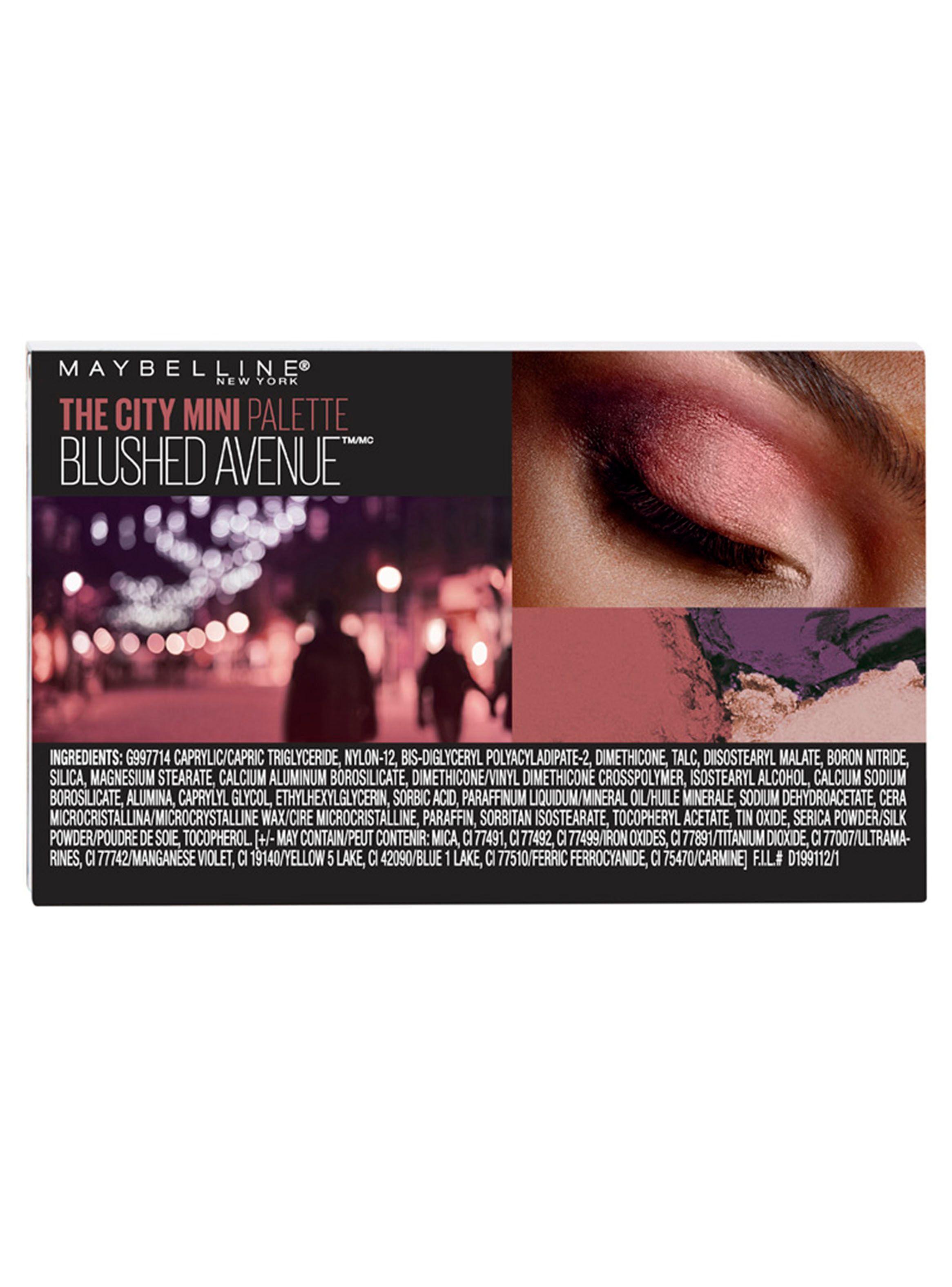 Sombra Maybelline de Ojos City Mini Palette Blushed Avenue-3