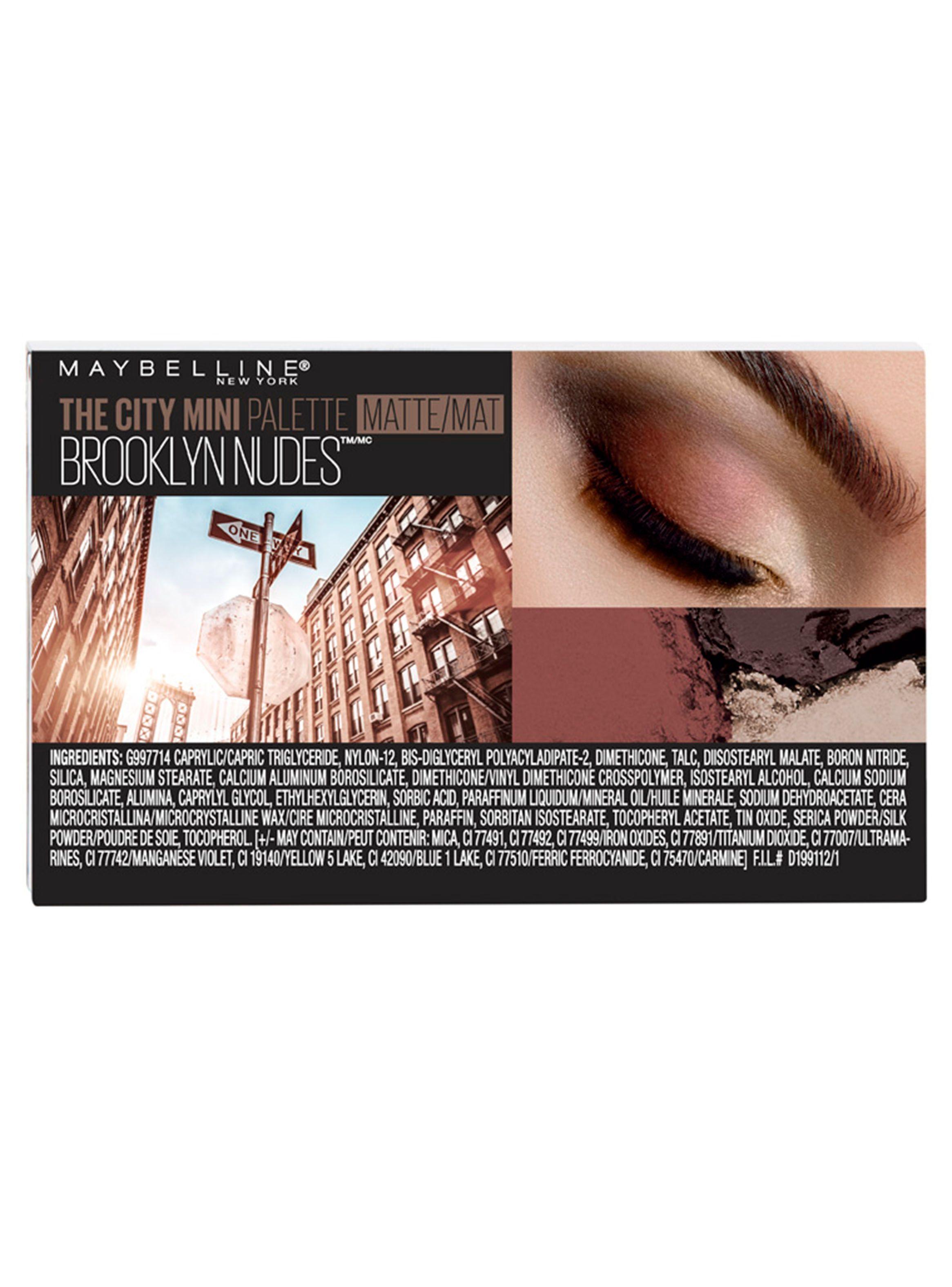 Sombra Maybelline de Ojos City Mini Palette Brooklyn Nudes-5