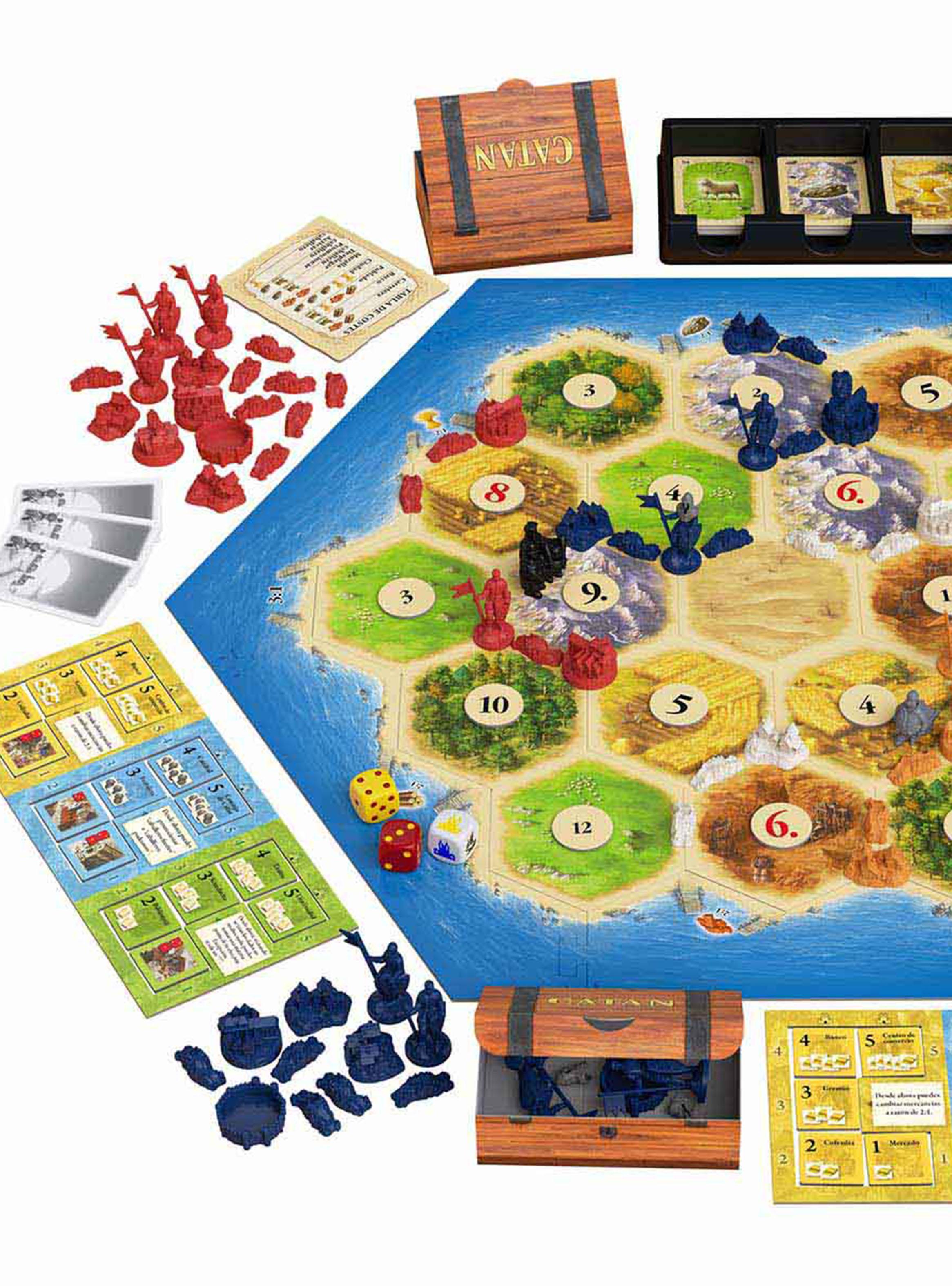Juego de Mesa Catan Ciudades y Caballeros-1