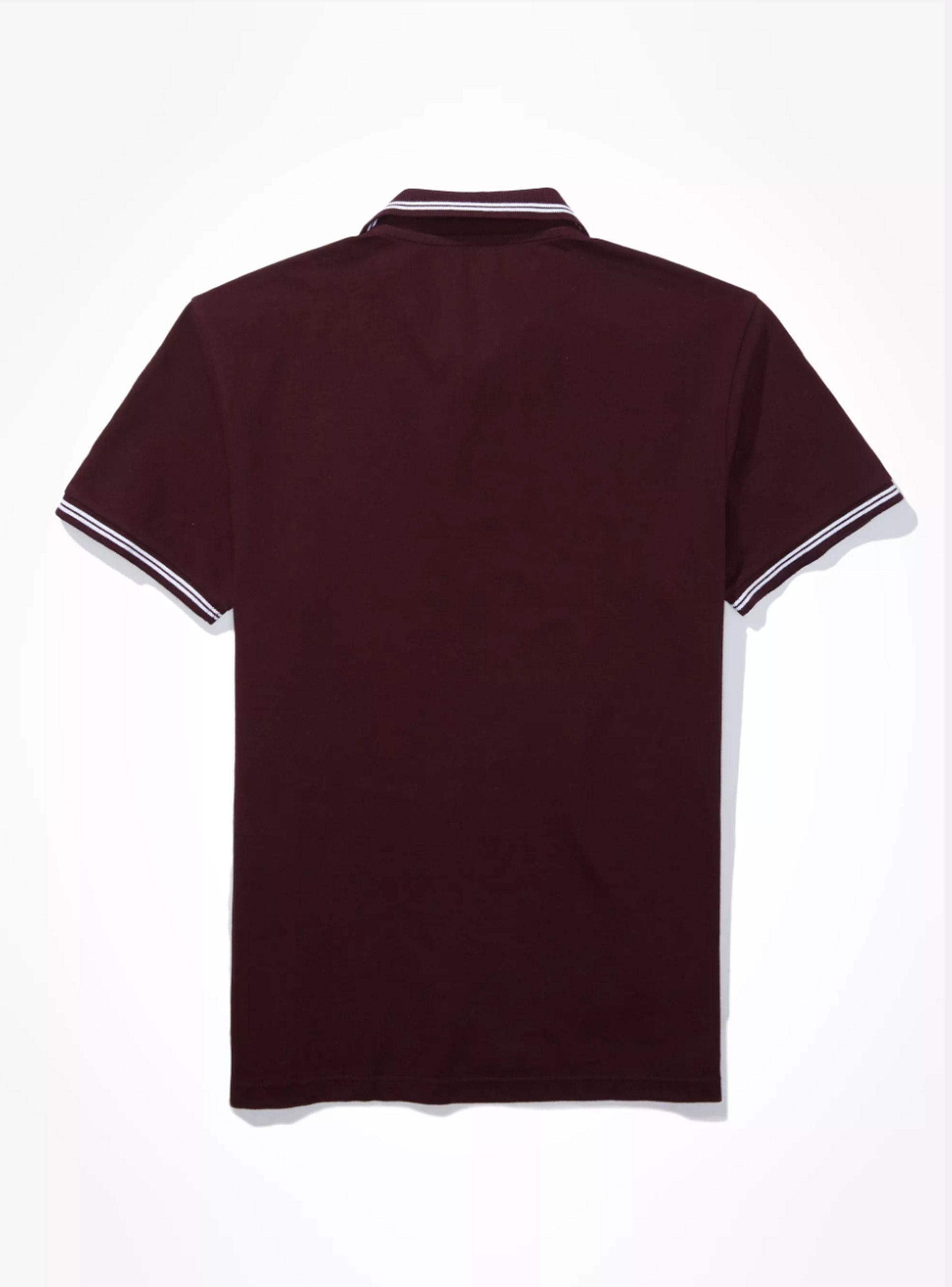 Polera Polo de Piqué Flex con Ribete-3