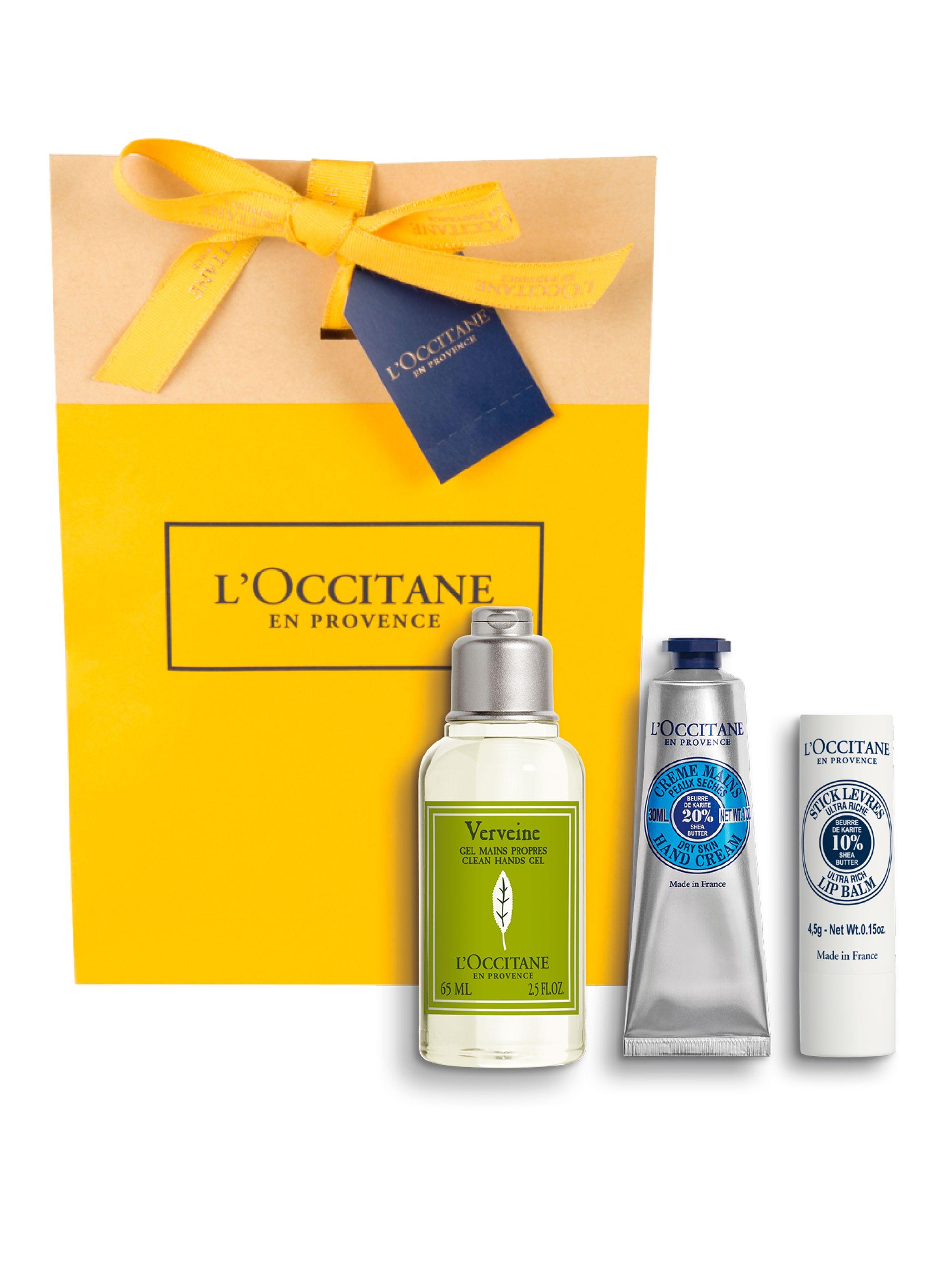 Set Crema de Manos Karité 30ml + Bálsamo Labial en Barra Karité + Alcohol Gel Verbena 65 ml-0