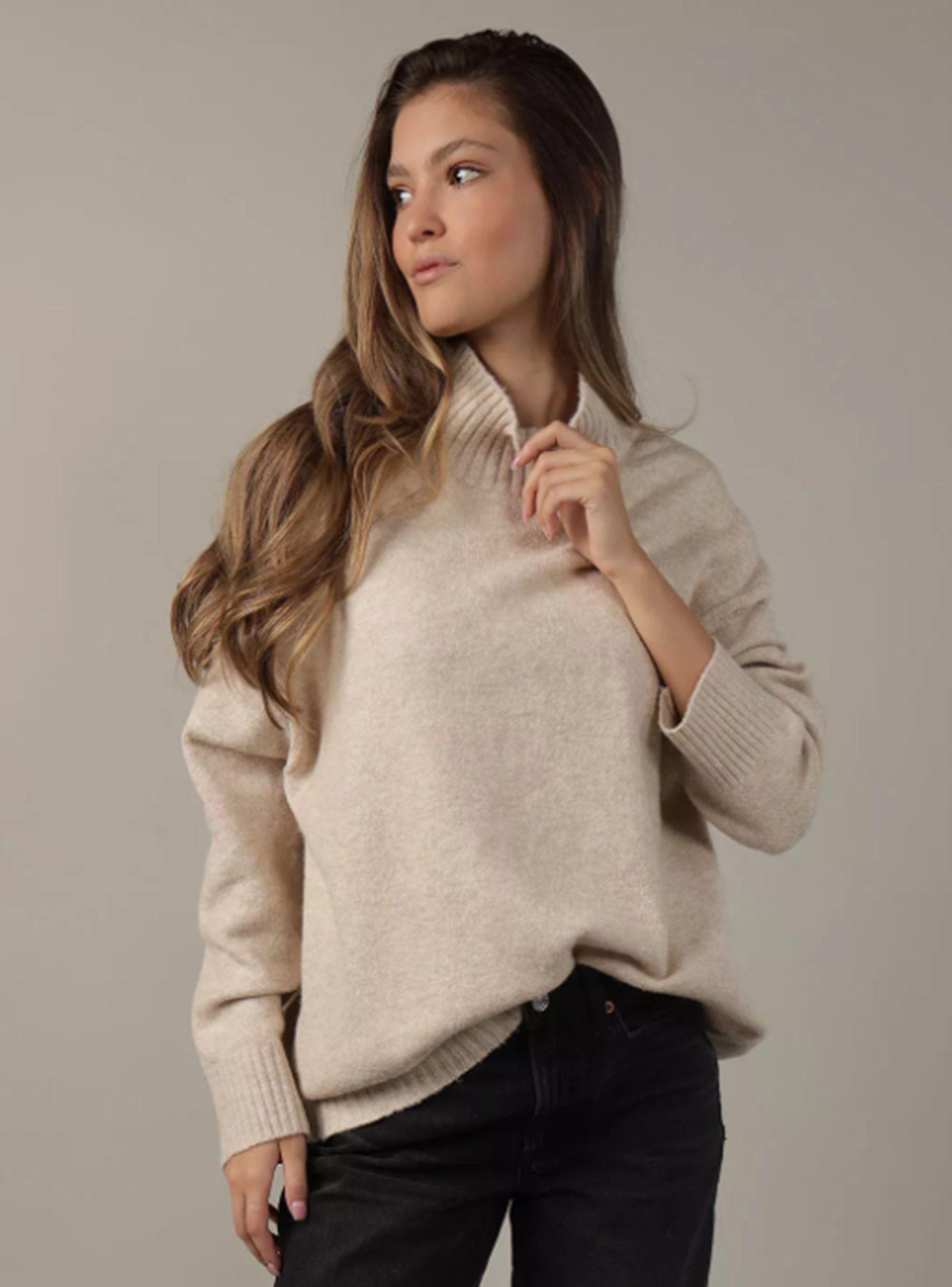 Sweater Con Cuello Alto-0