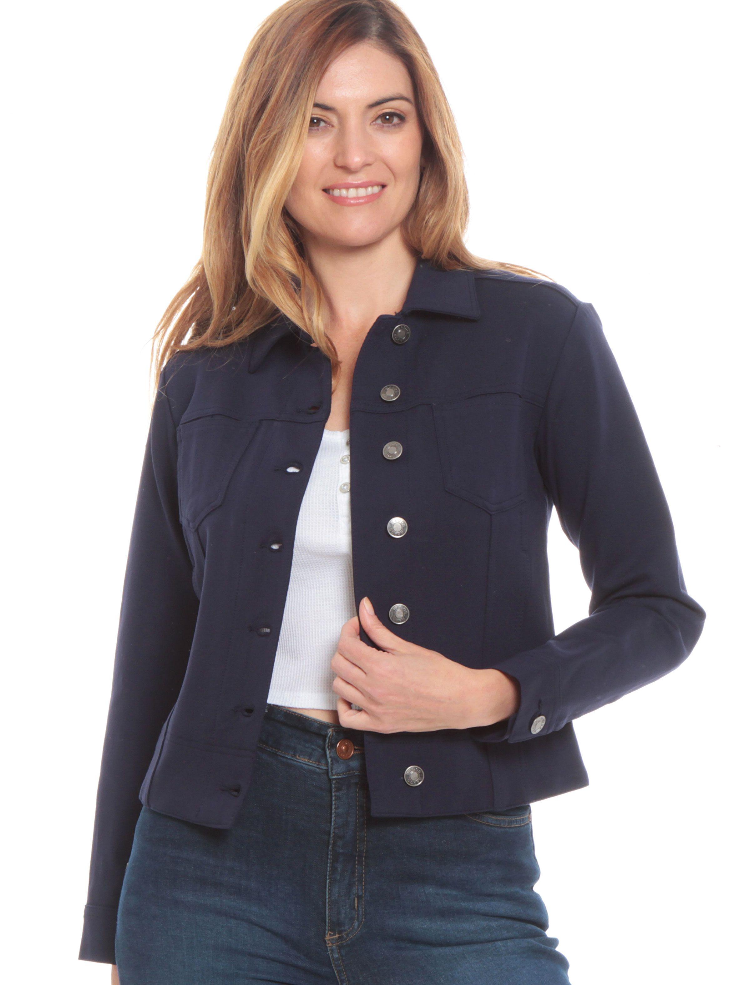 Chaqueta Básica Abotonada-0