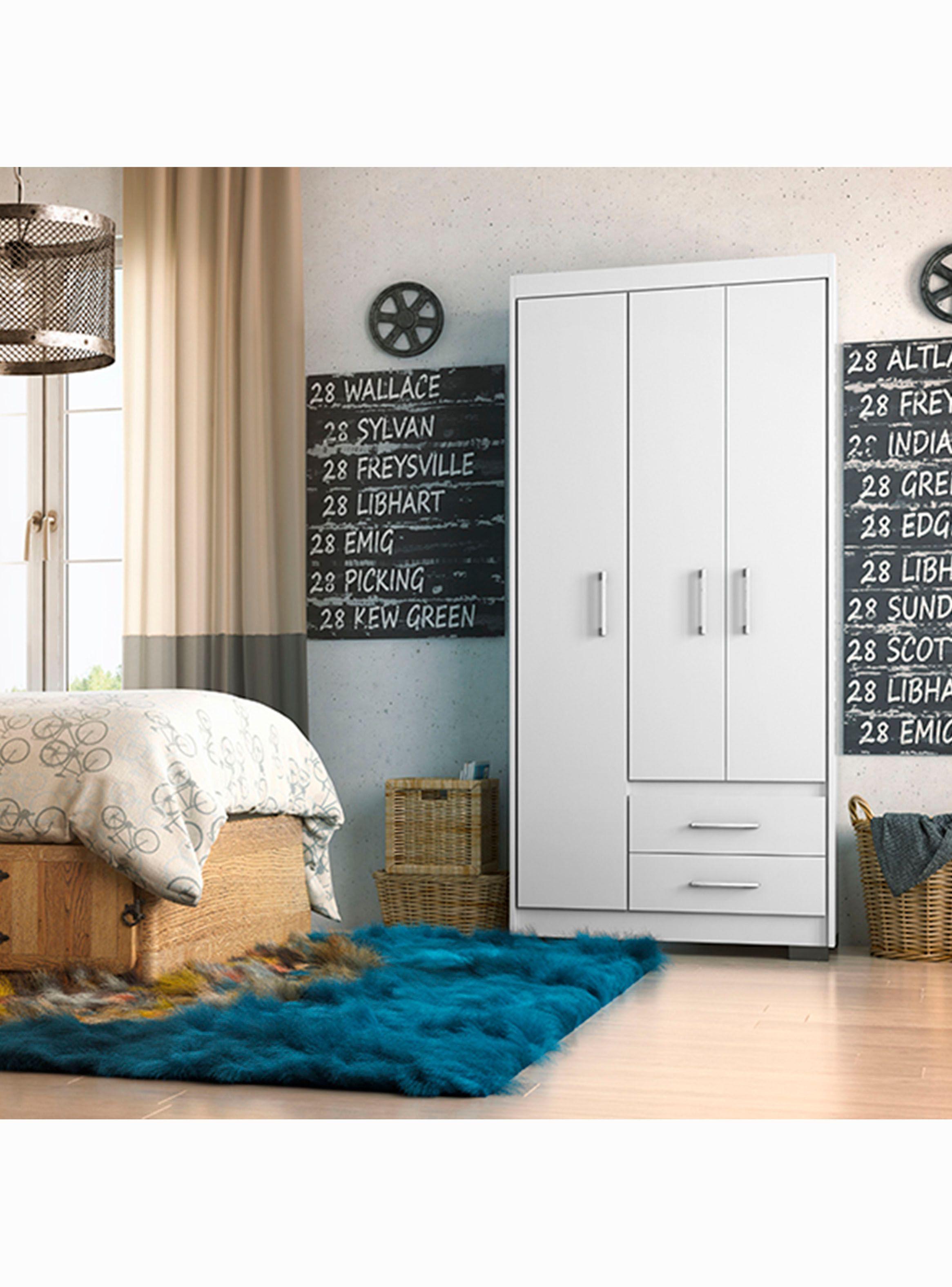 Clóset 3 Puertas 2 Cajones Primacy-3