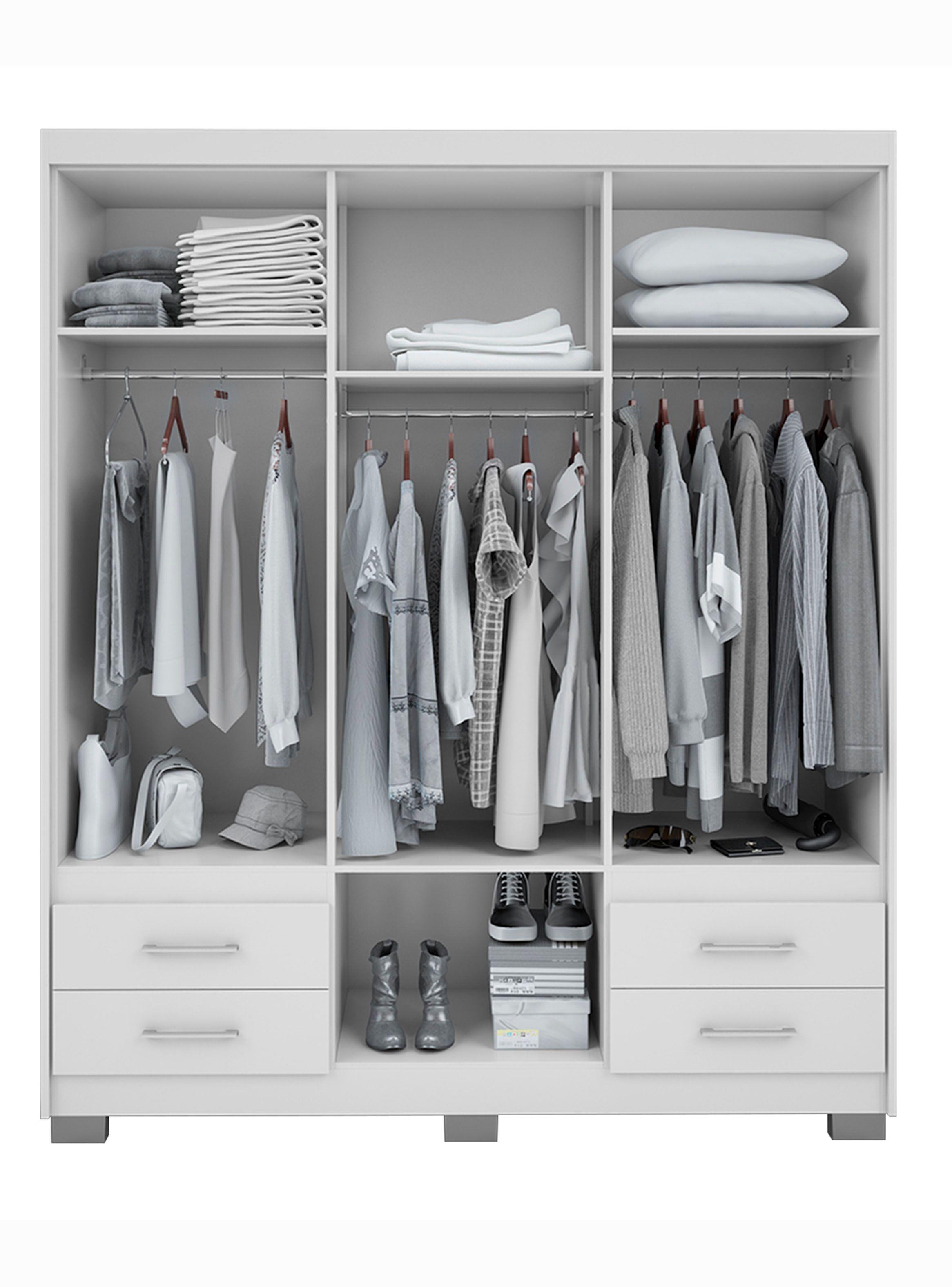 Clóset 6 Puertas 4 Cajones Primacy-2