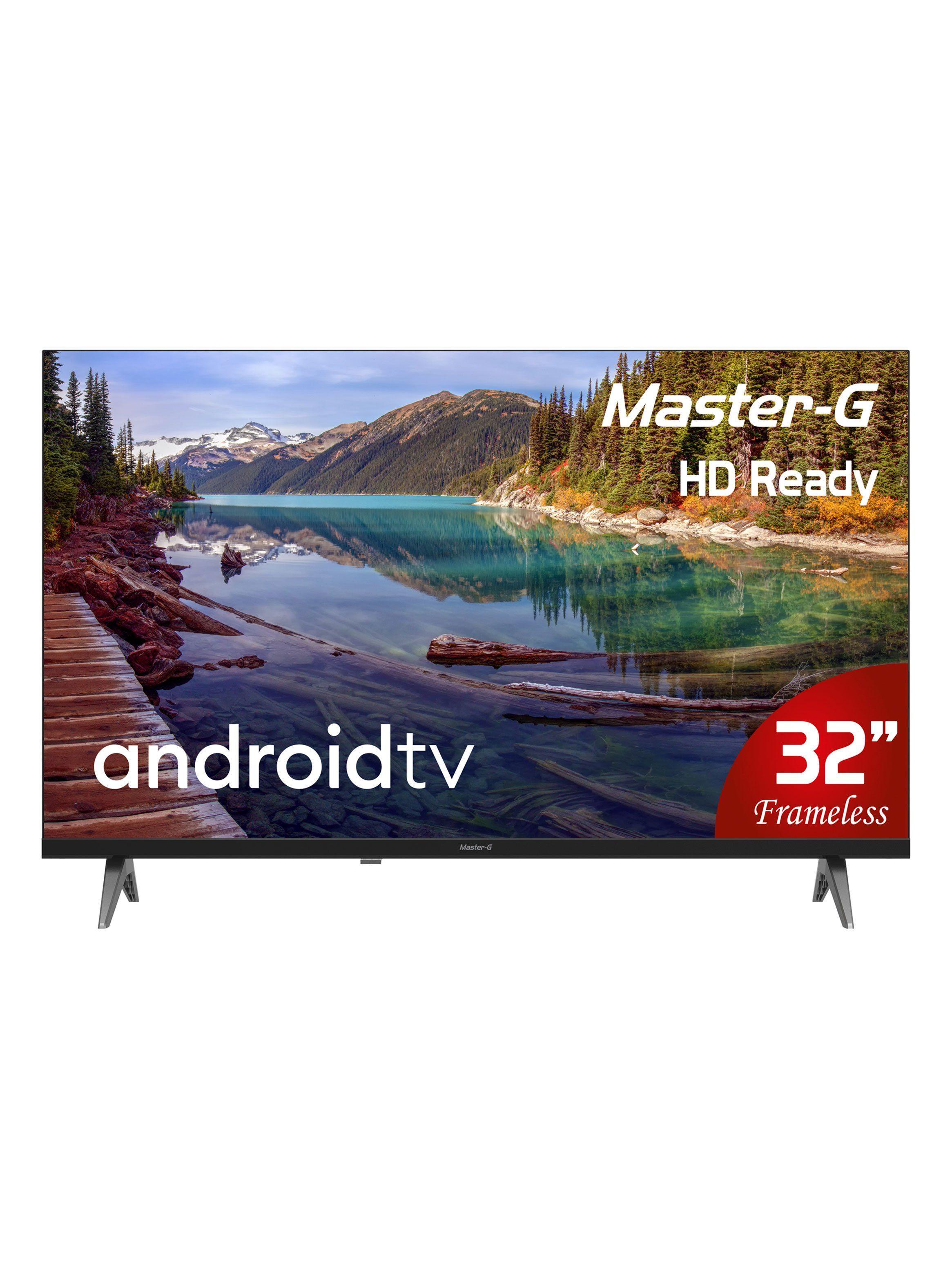 LED Android Smart TV 32" HD Frameless MGAH32F-0