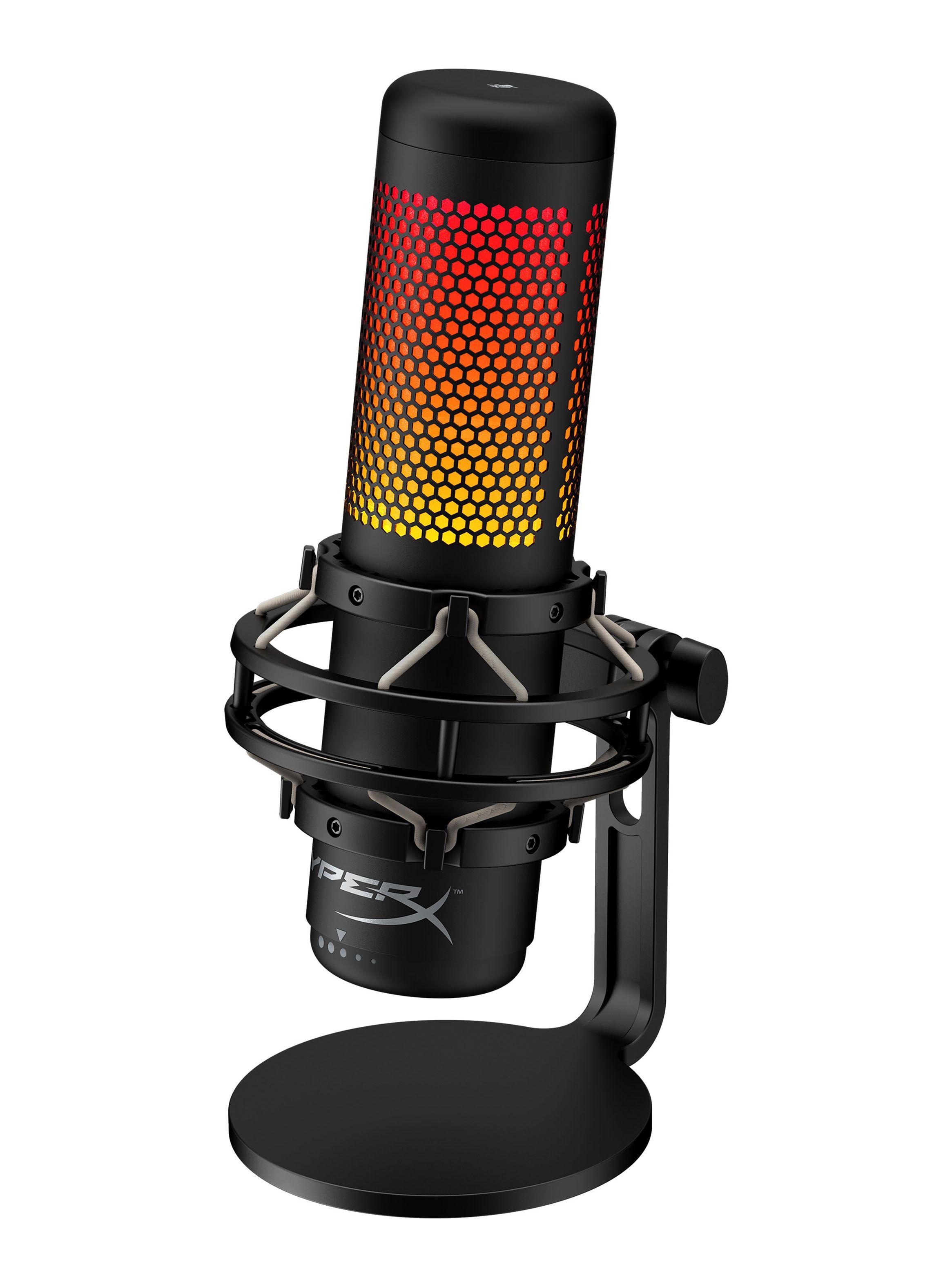 Micrófono HyperX QuadCast S USB Iluminación RGB-2