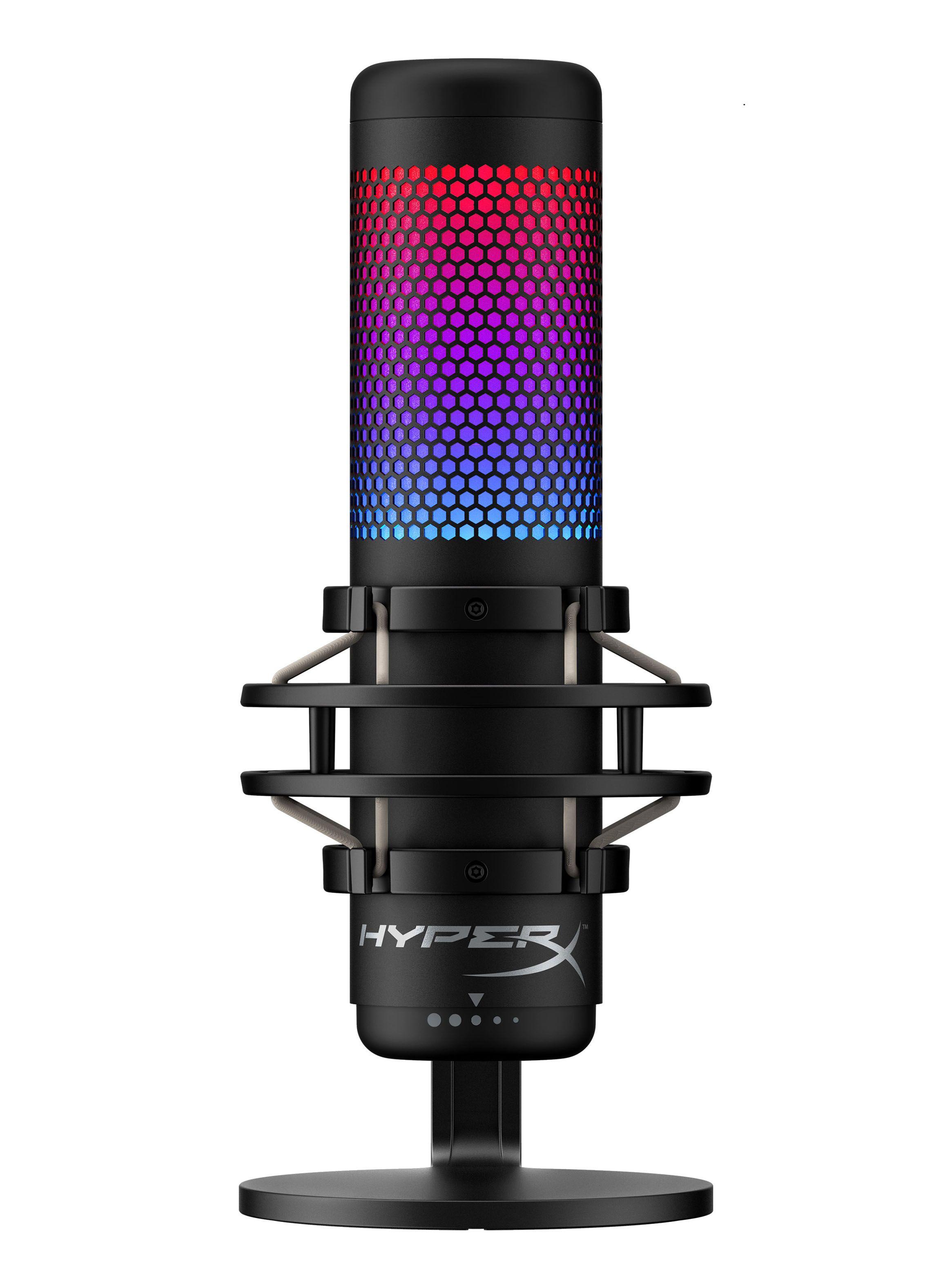 Micrófono HyperX QuadCast S USB Iluminación RGB-0