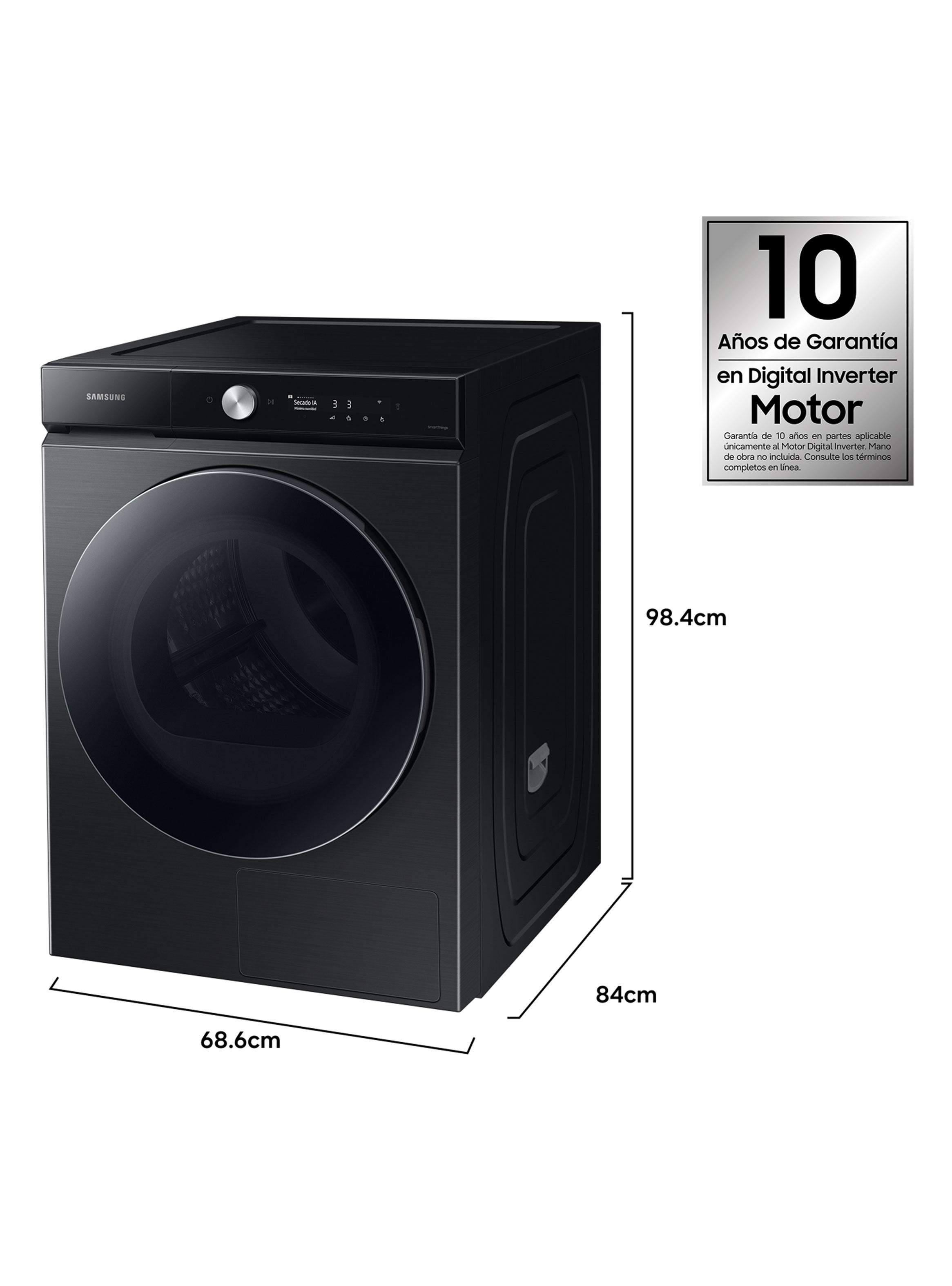 Secadora Carga Frontal Bespoke 17 Kg Sistema de Secado Inteligente DV17B9750CV/ZS-1