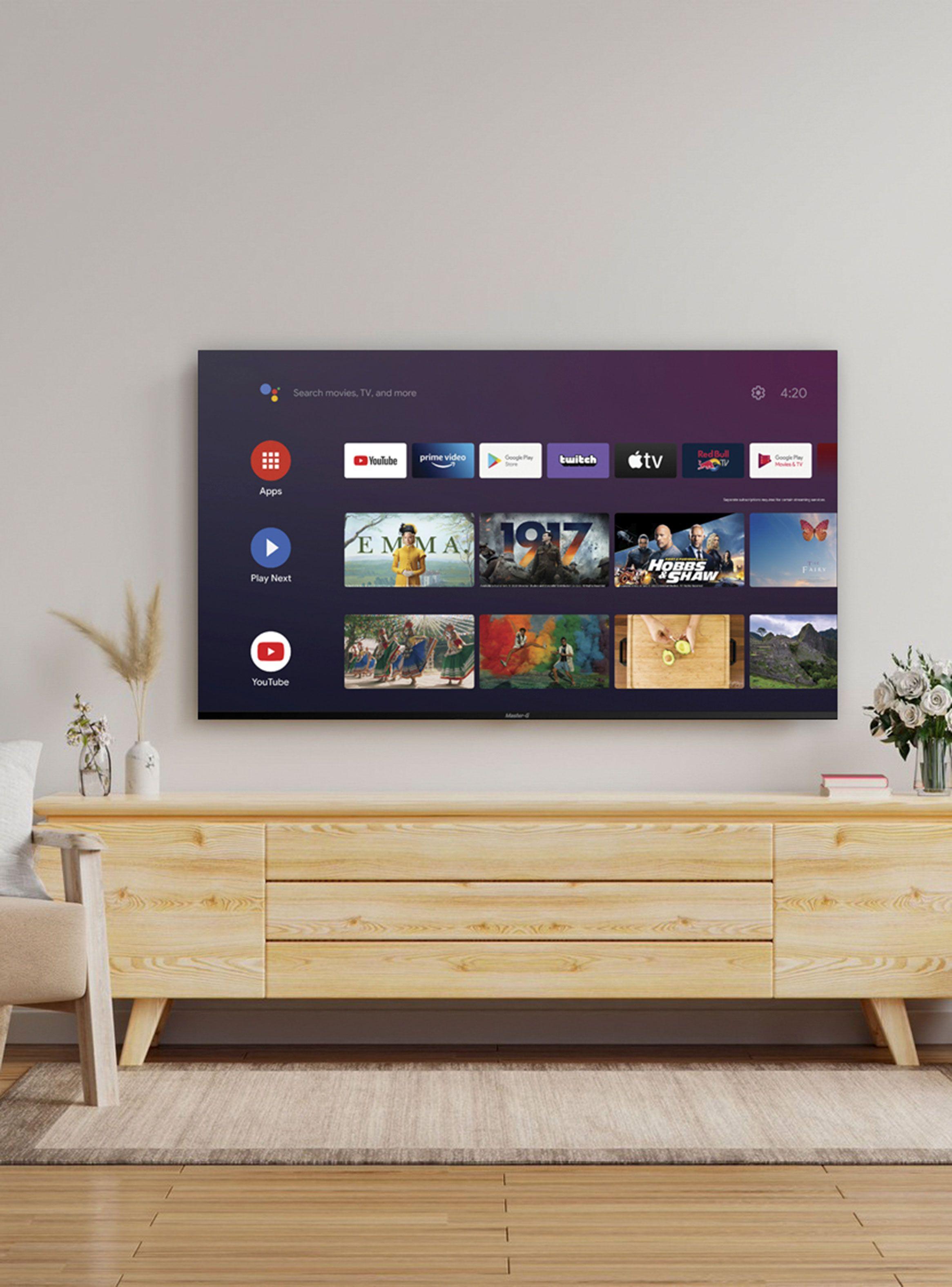 LED Android Smart TV 55" UHD 4K Frameless MGAH55F-5