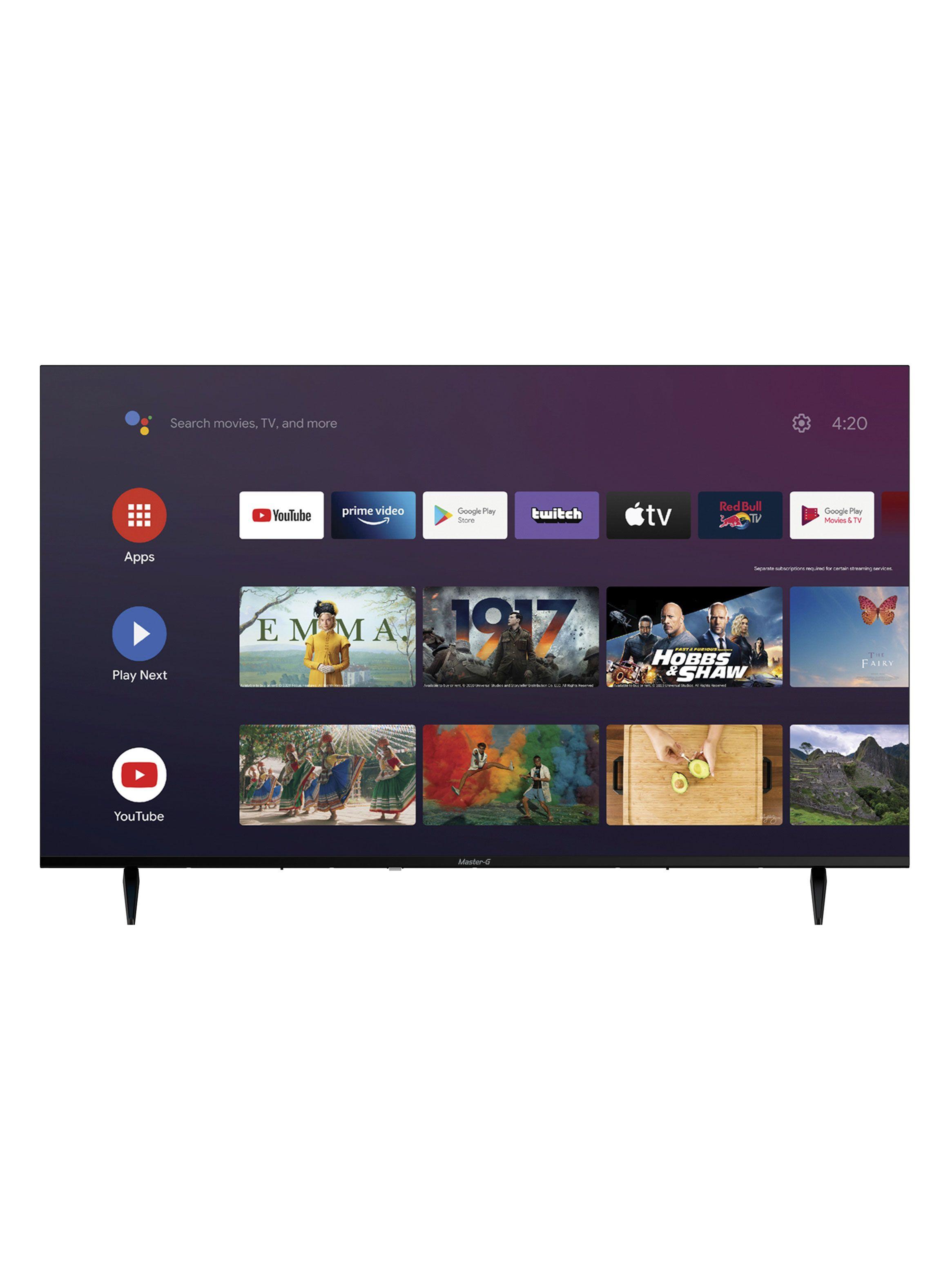 LED Android Smart TV 55" UHD 4K Frameless MGAH55F-2
