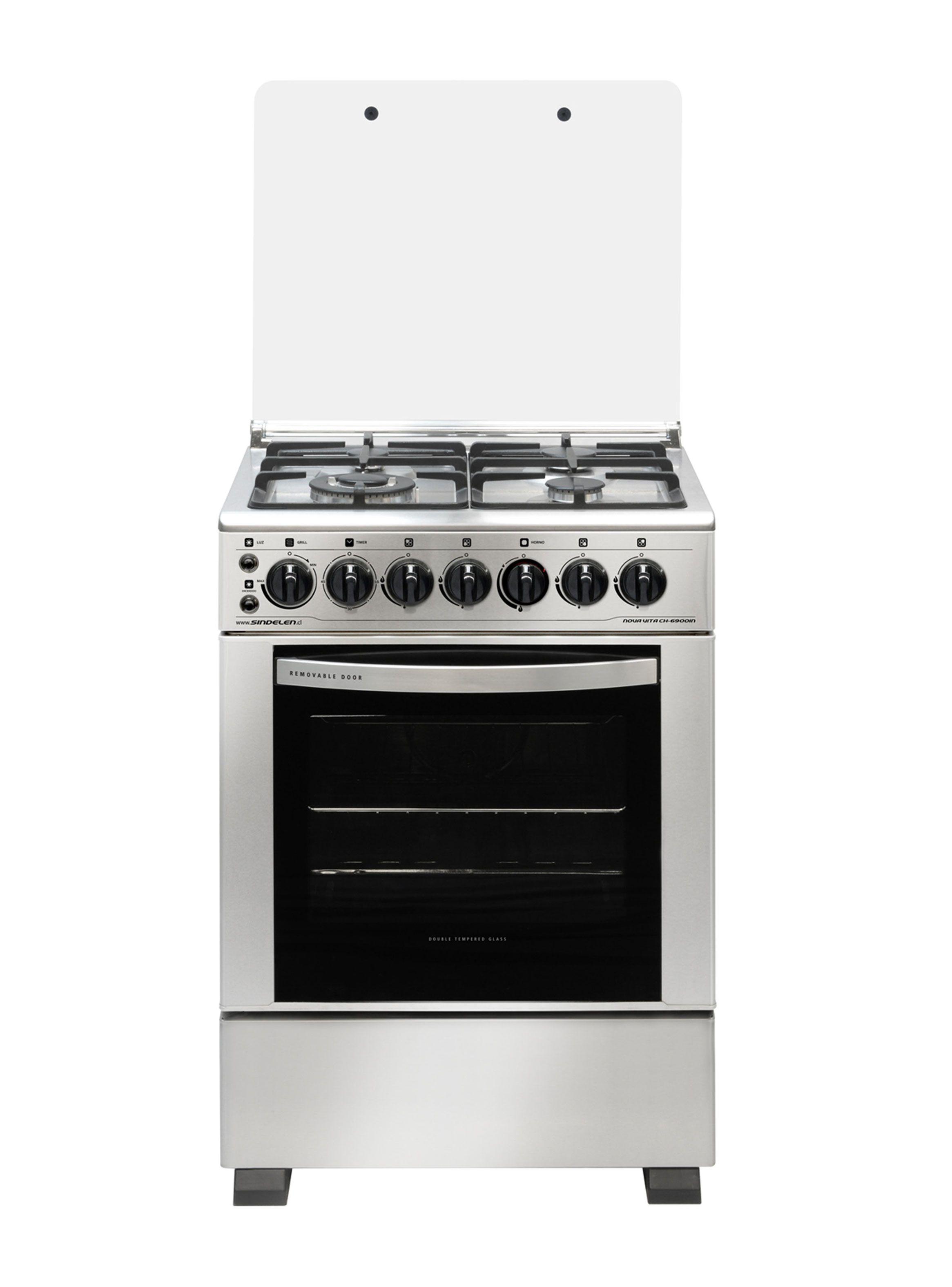 Cocina Sindelen a Gas 4 Quemadores CH-6900IN Grill-0