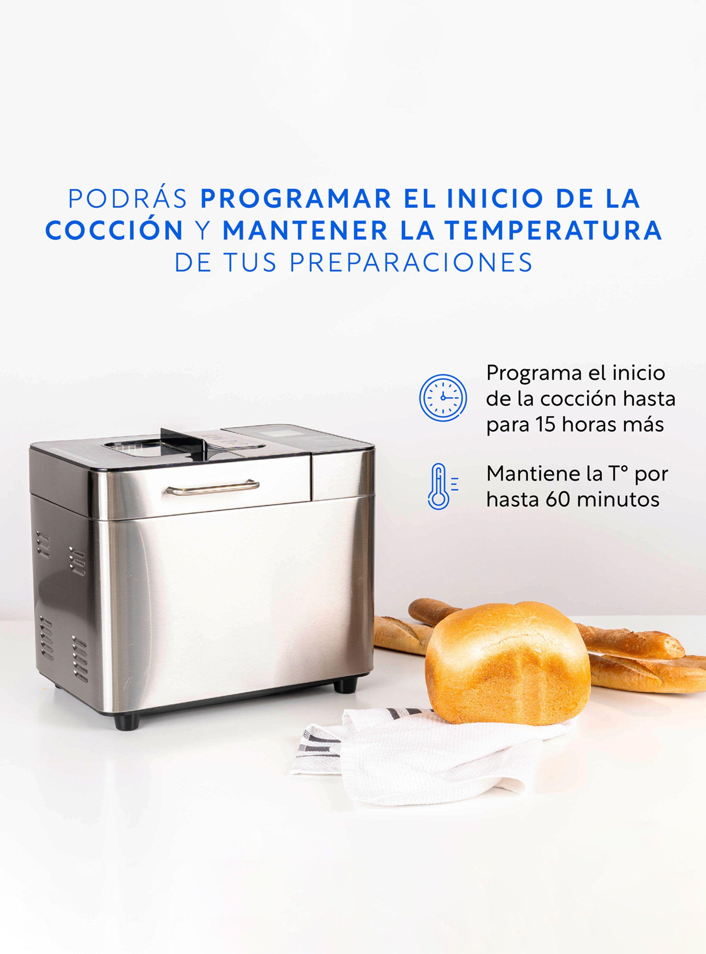 Máquina de Pan Multi Bread 1 kg Gris-5