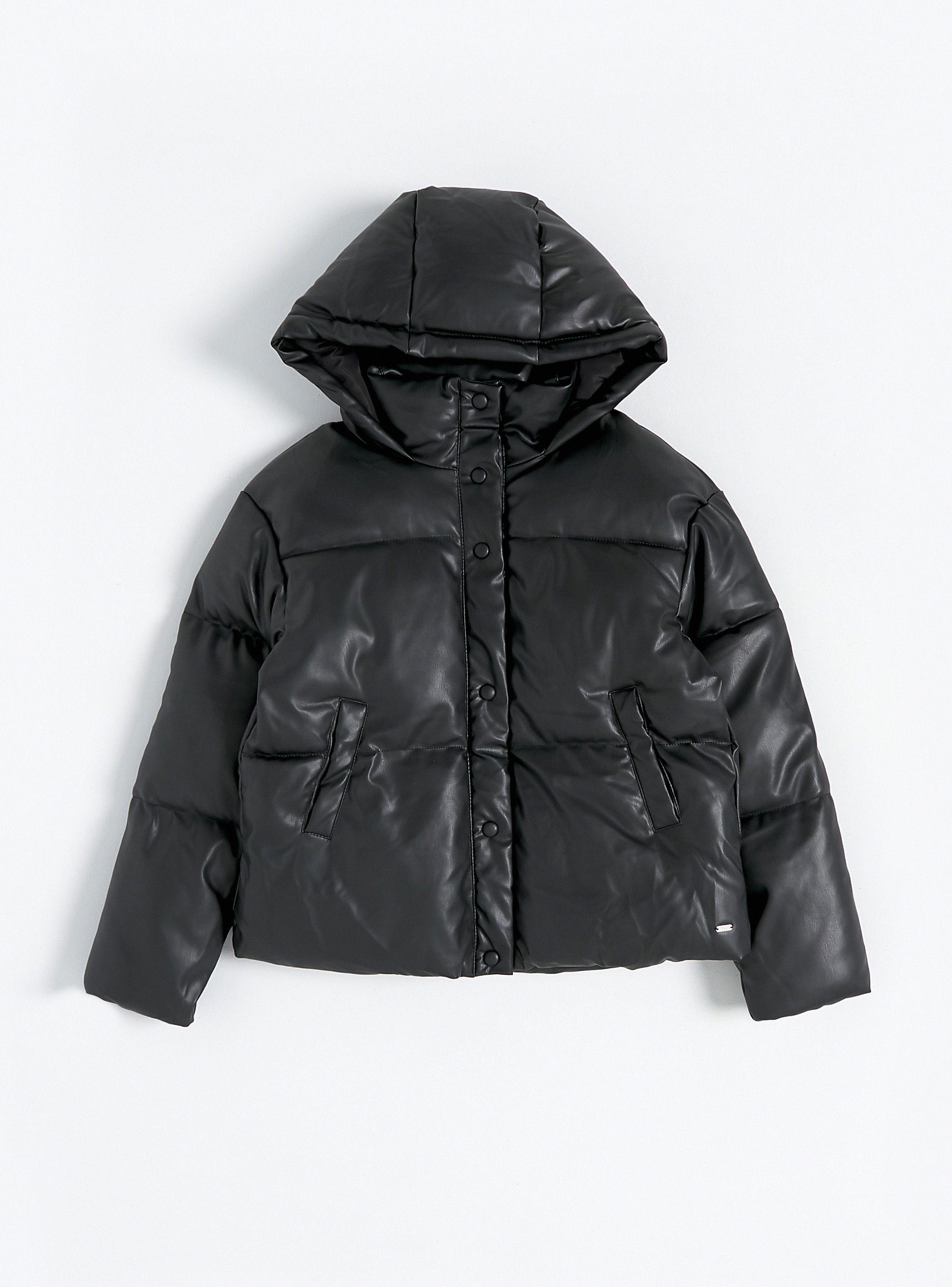 Parka P.U con Cuello Alto-2