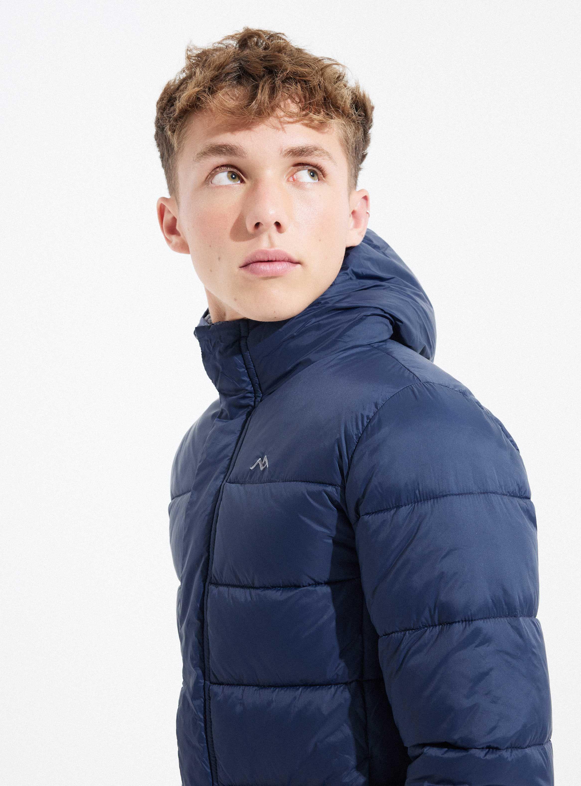 Parka Puffa Padding Interior En Contraste-1