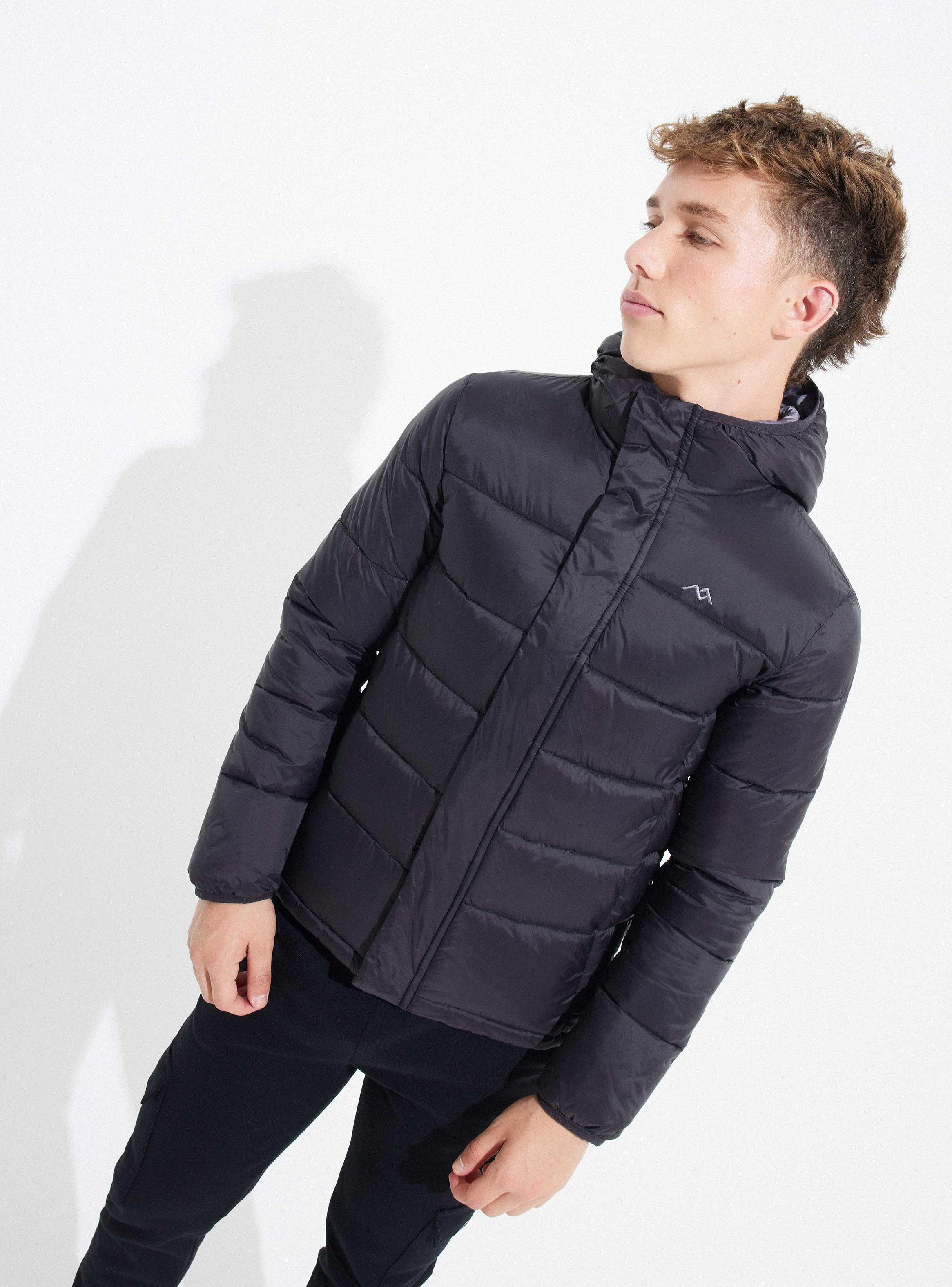 Parka Puffa Padding Interior En Contraste-0