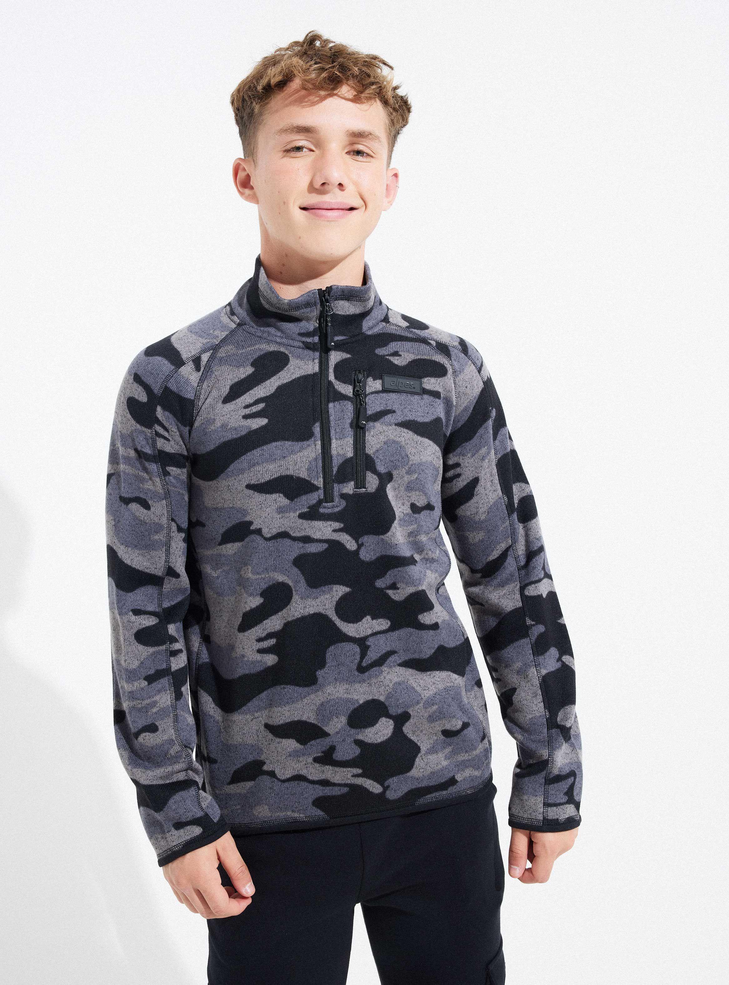 Polar Estampado en Cuerpo Textura Suave-0