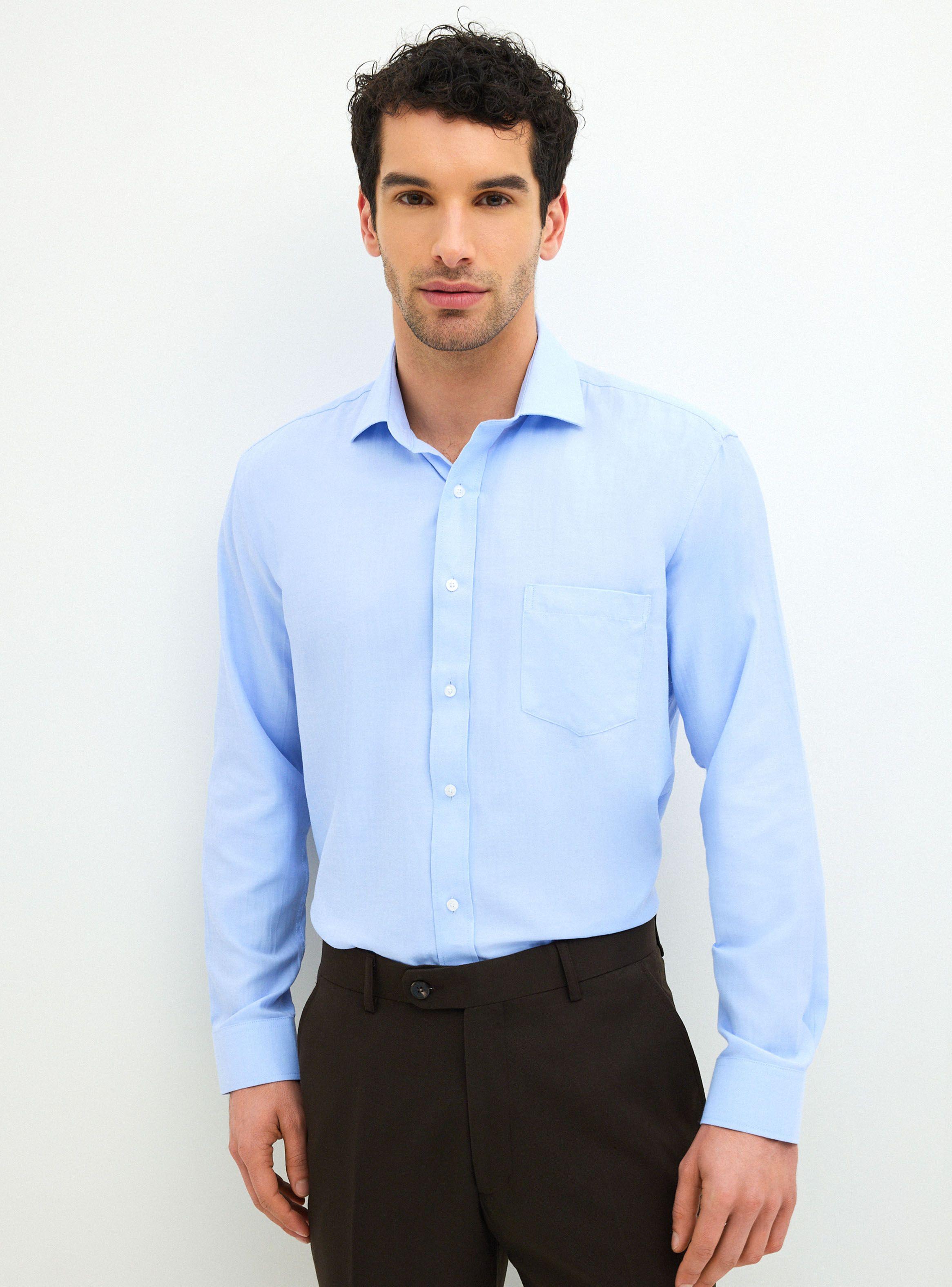 Camisa de Vestir Calce Semi Slim-0