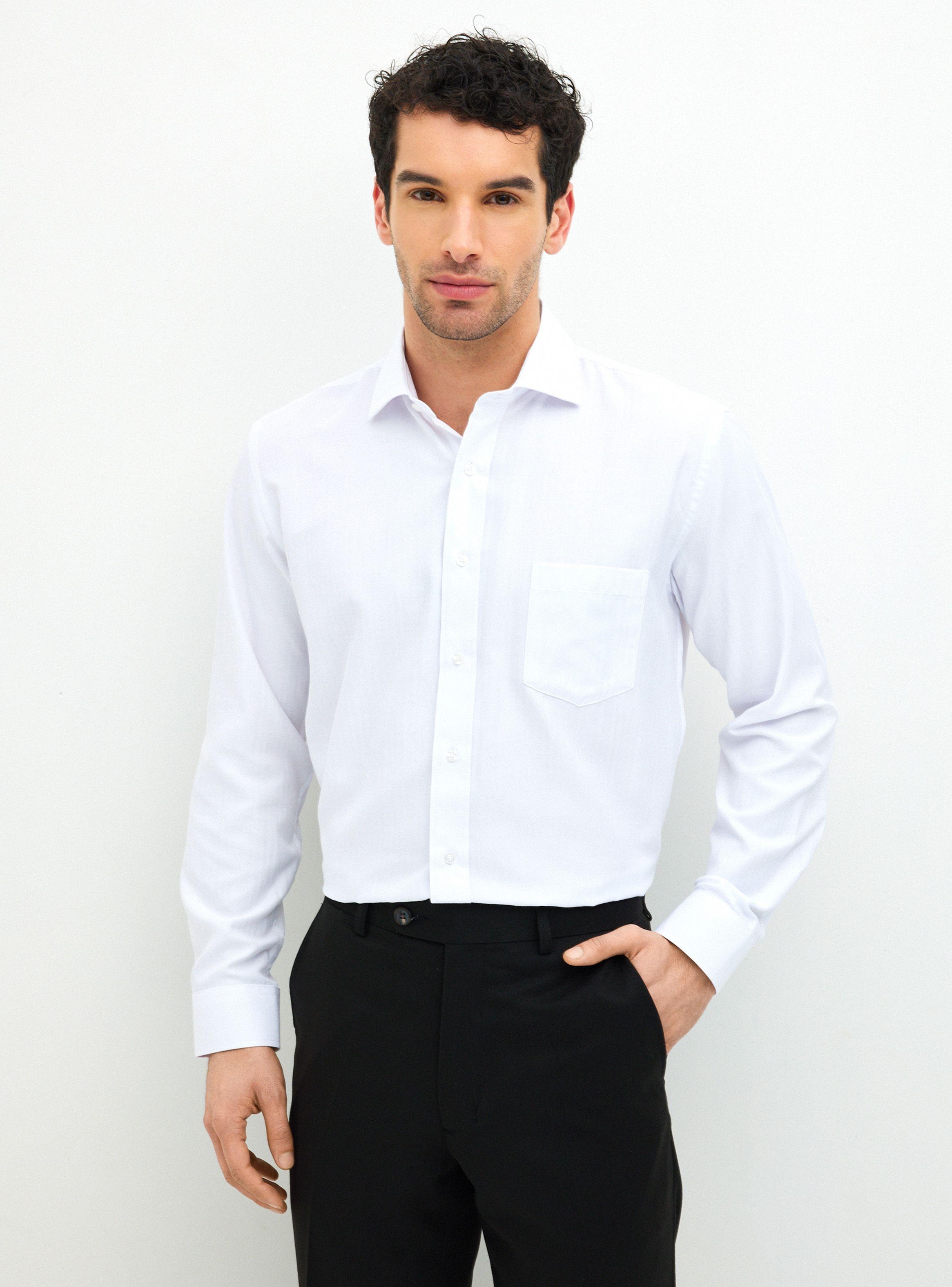 Camisa de Vestir Calce Semi Slim-0