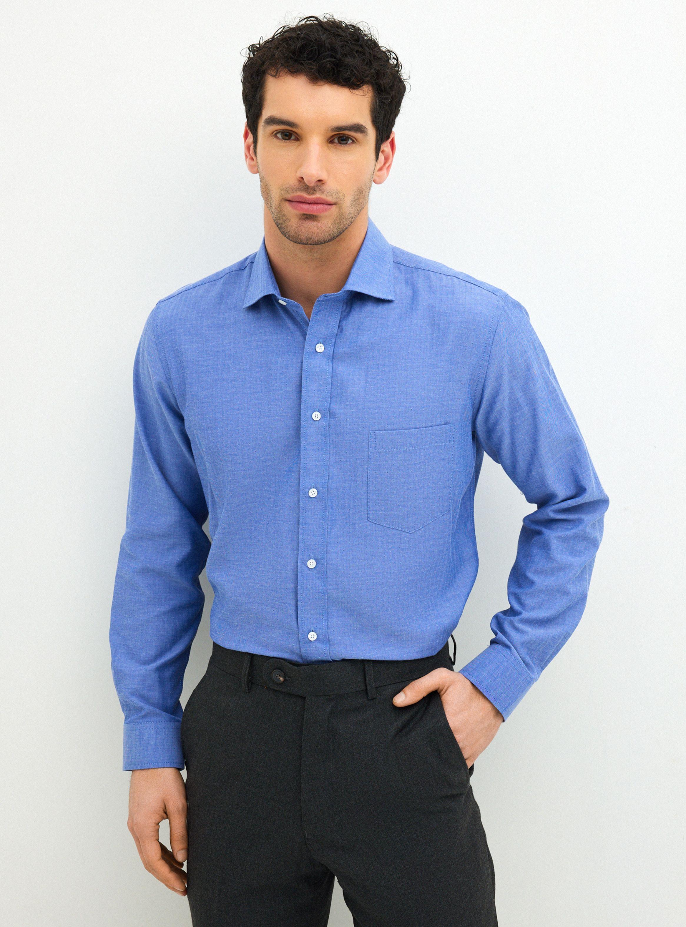 Camisa de Vestir Calce Semi Slim-0
