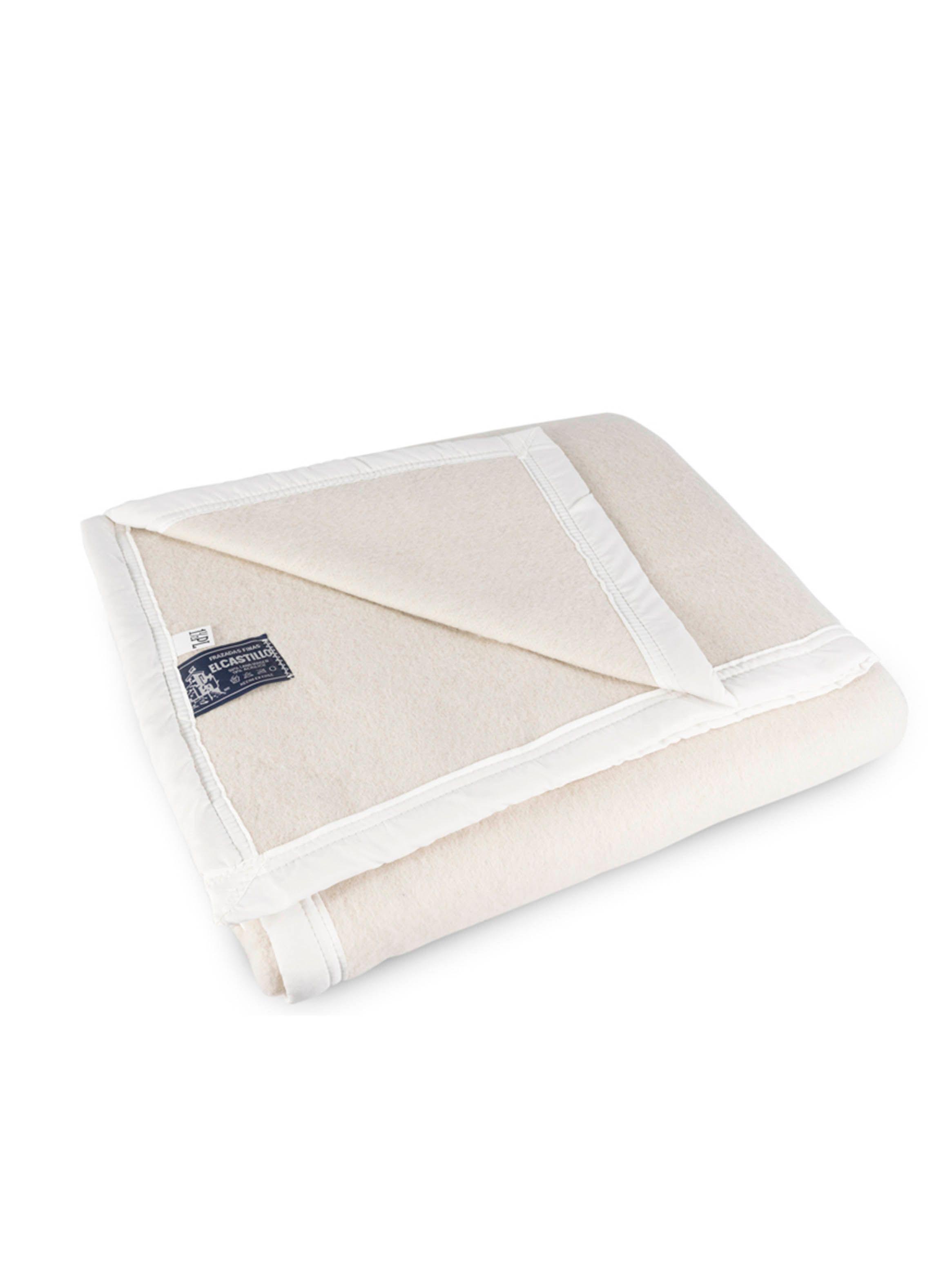 Frazada Rapallo Crudo 2 Plazas-0