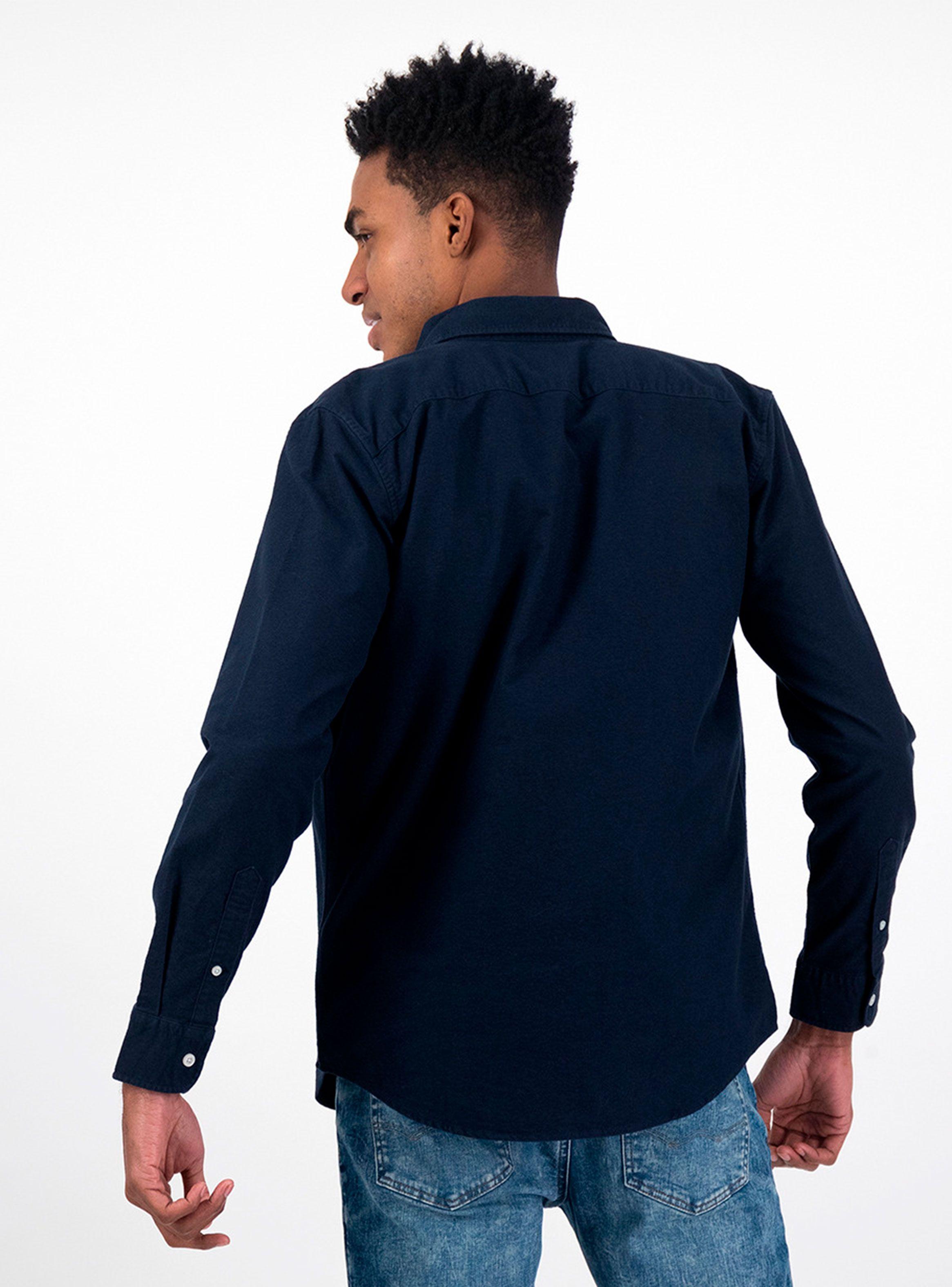 Camisa Slim Oxford con Botones-1