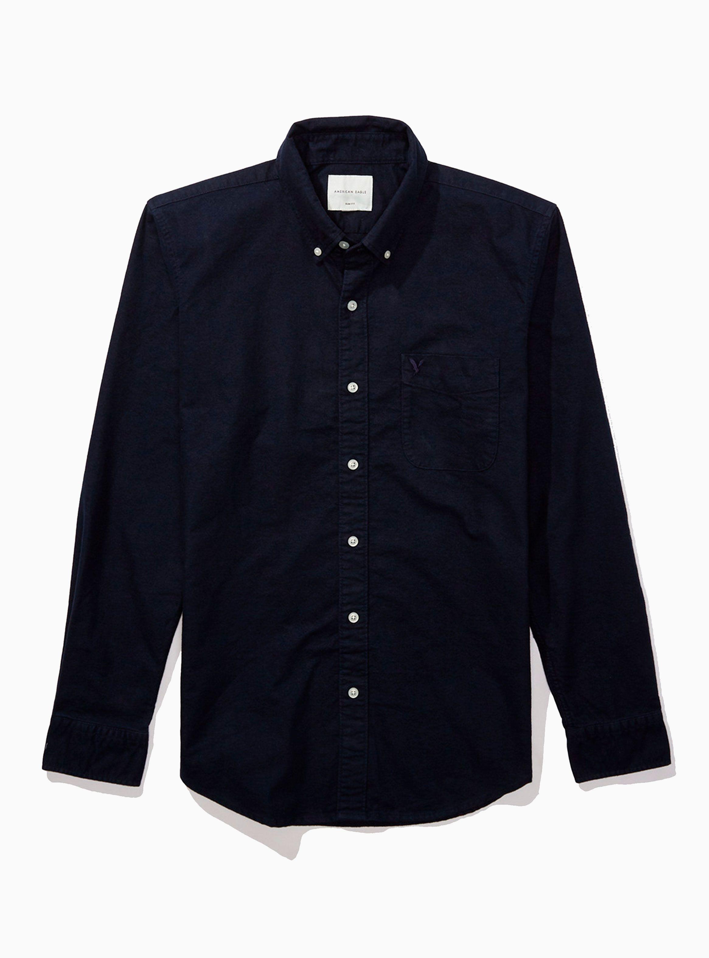 Camisa Slim Oxford con Botones-2