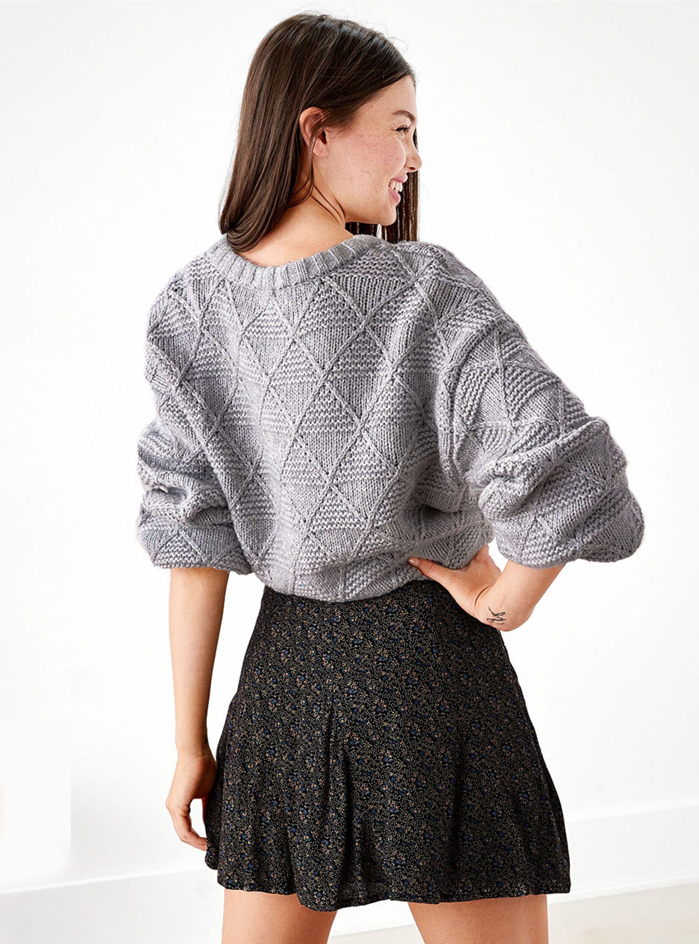 Falda Mini Estampada Skater-1