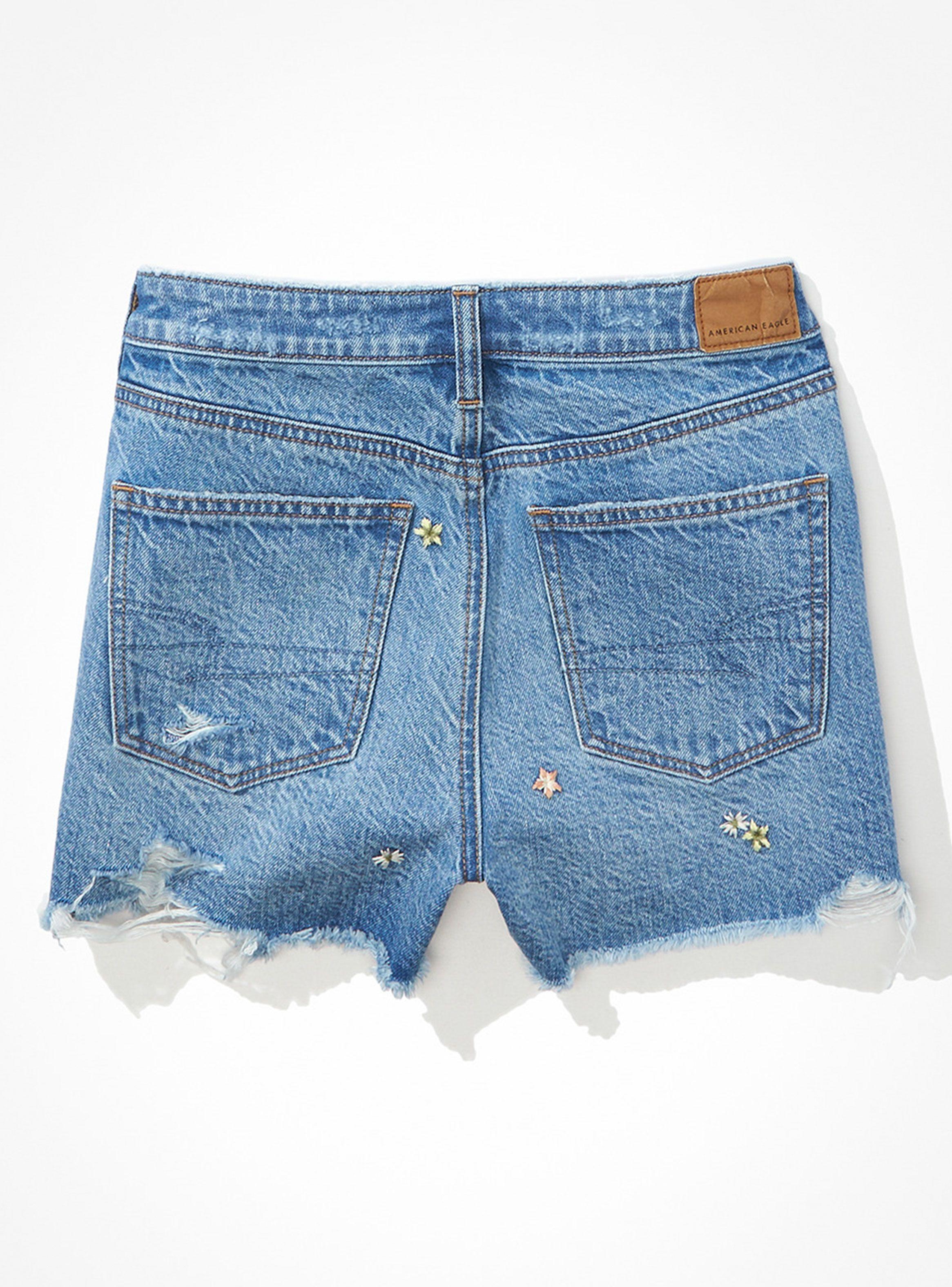 Short Denim Mom Bordado-3