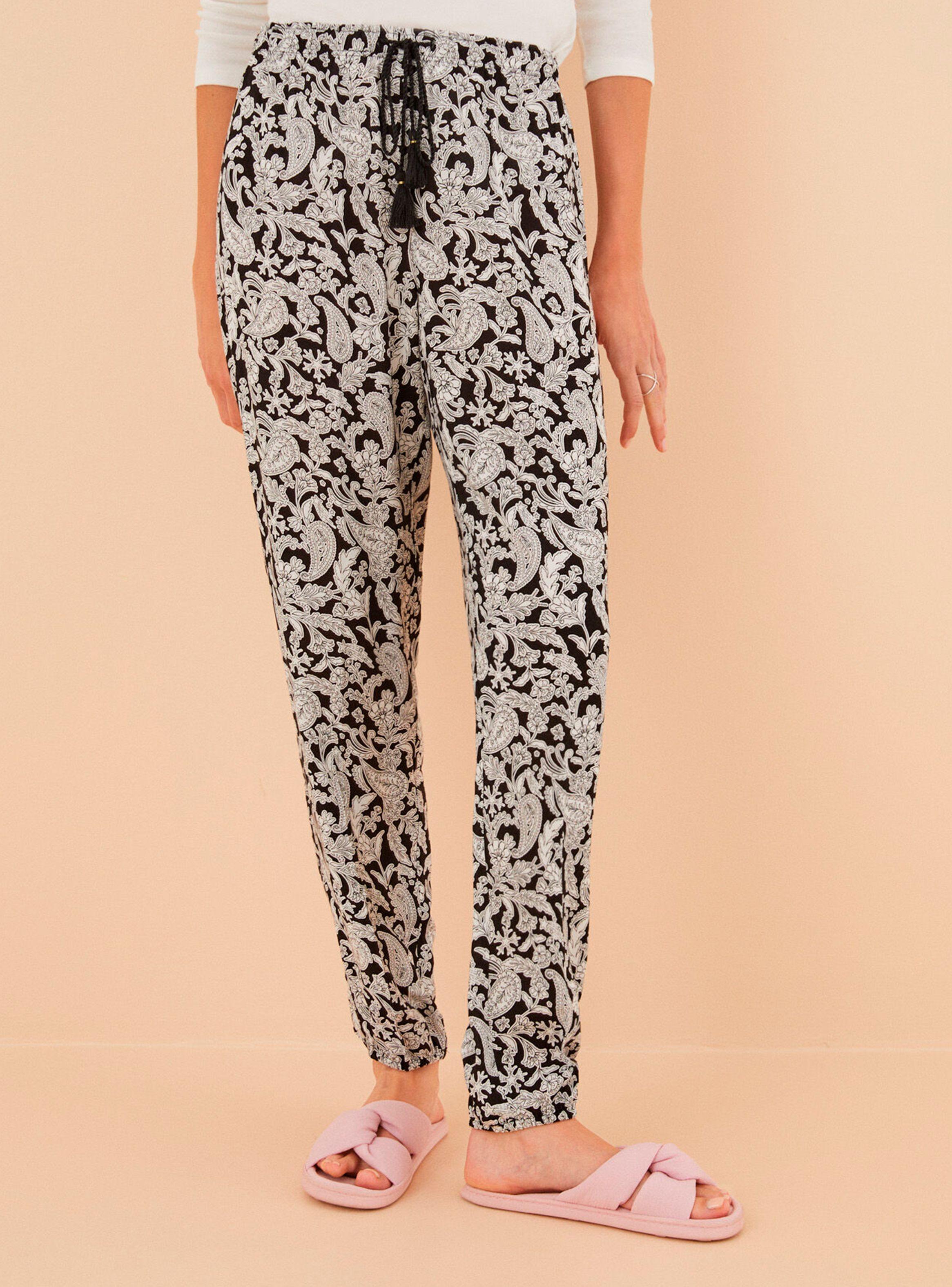 Pantalón Largo Boho Blak-0