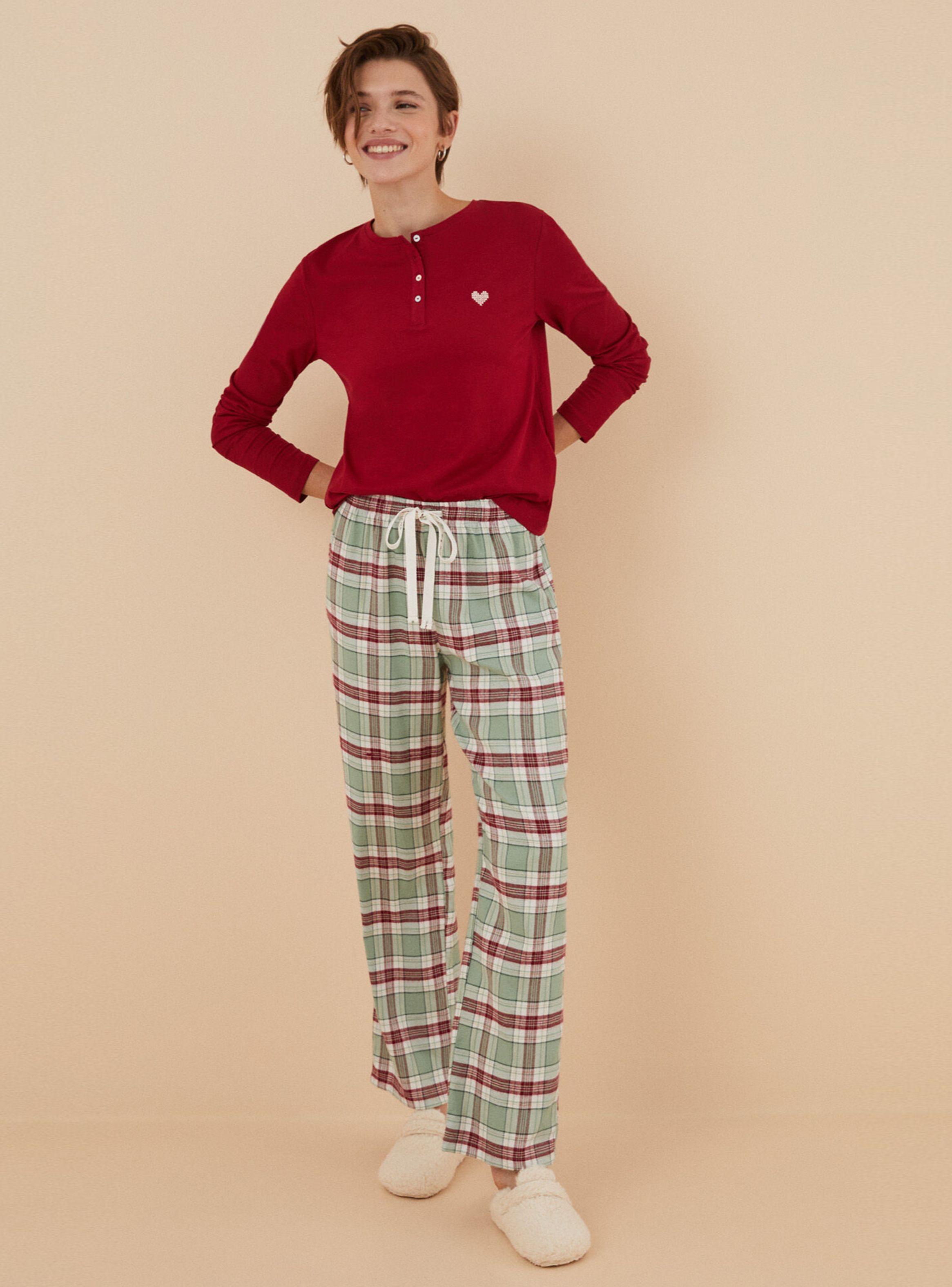 Pantalón Pijama Cuadros Algodón 1-3