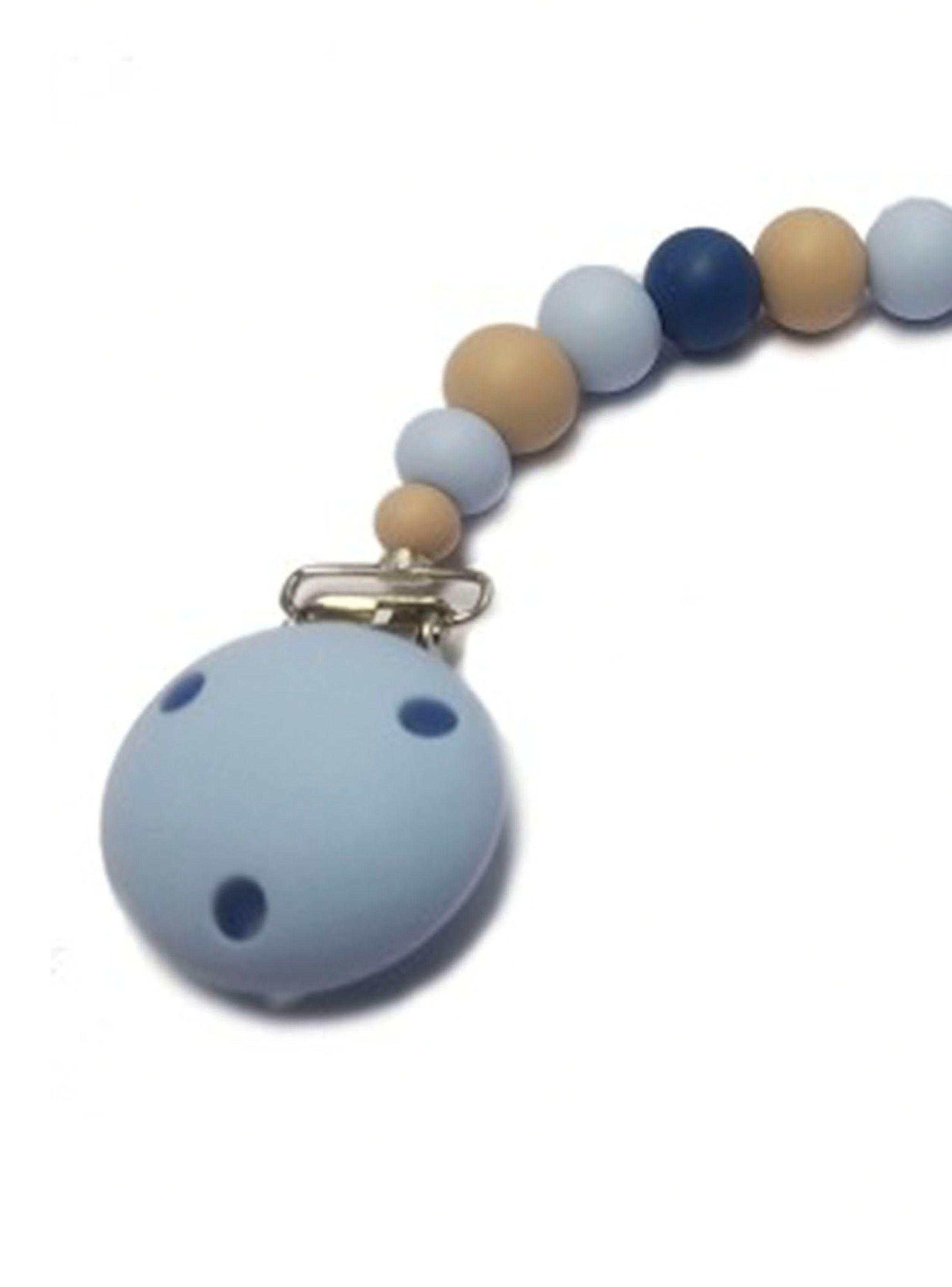 Porta Bbpro Chupete Silicona Tono Azul BB Pro-1