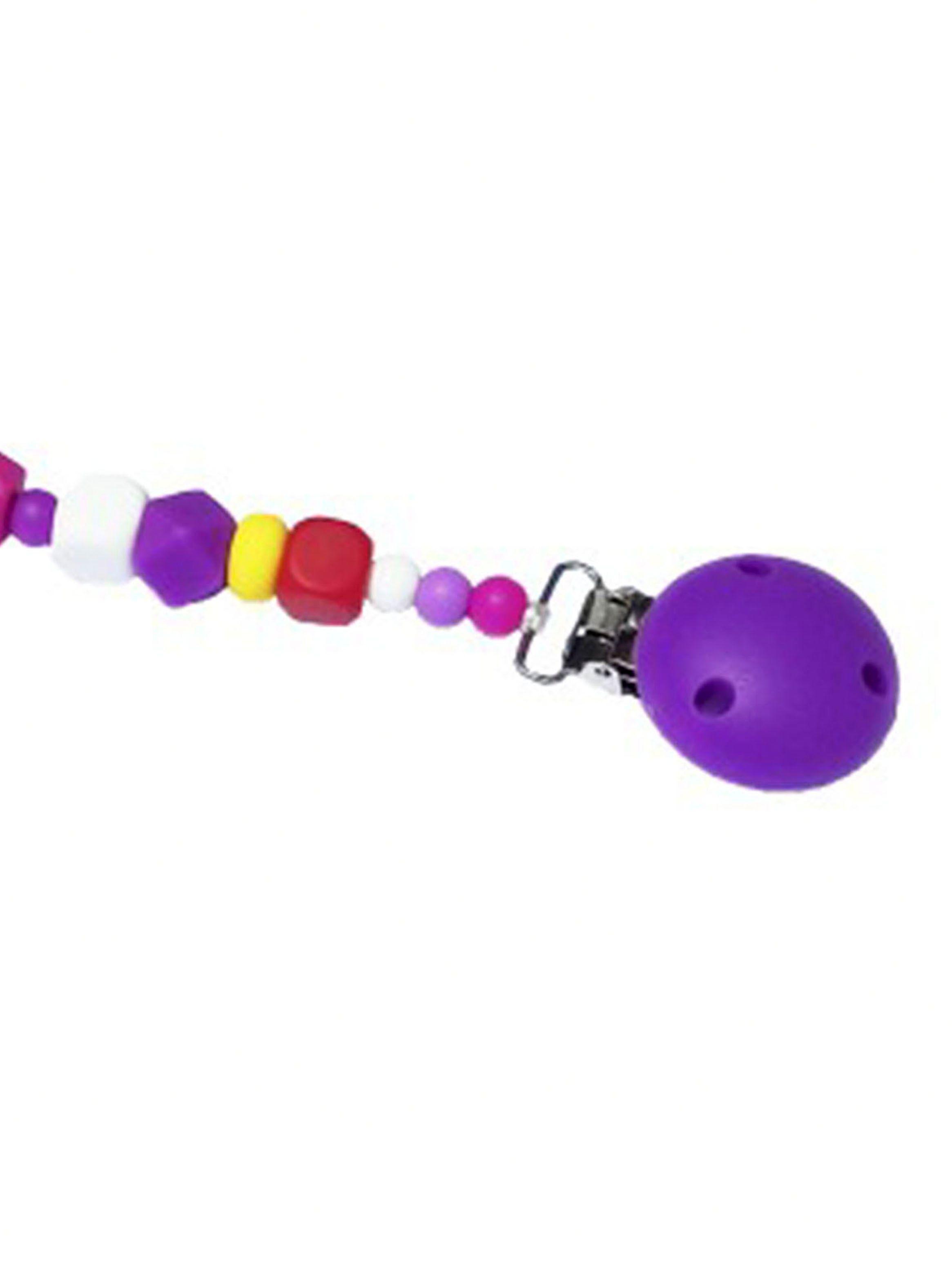 Porta Bbpro Chupete Silicona Tono Morado BB Pro-1