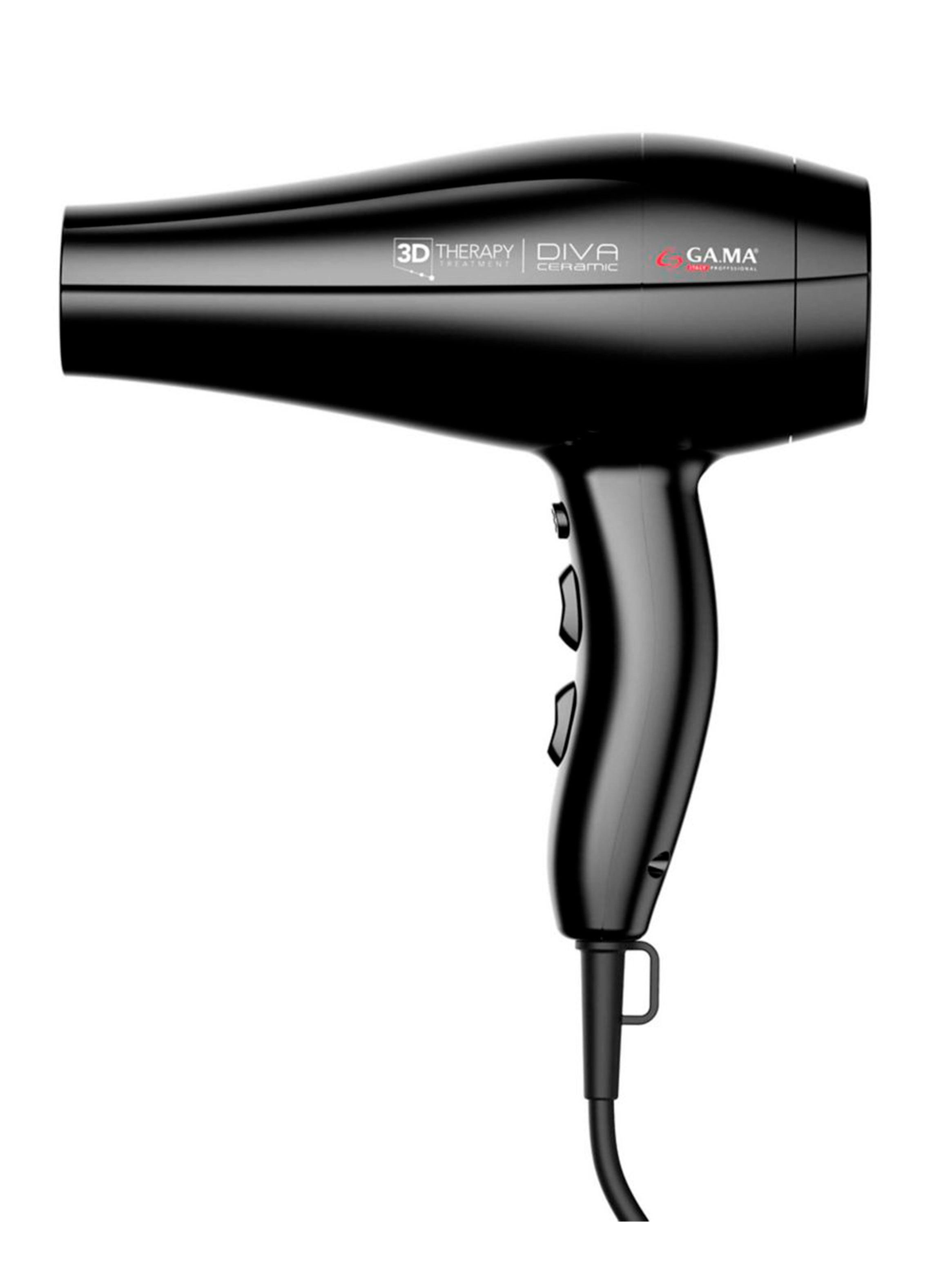 Secador Gama de Pelo Diva Negro-0