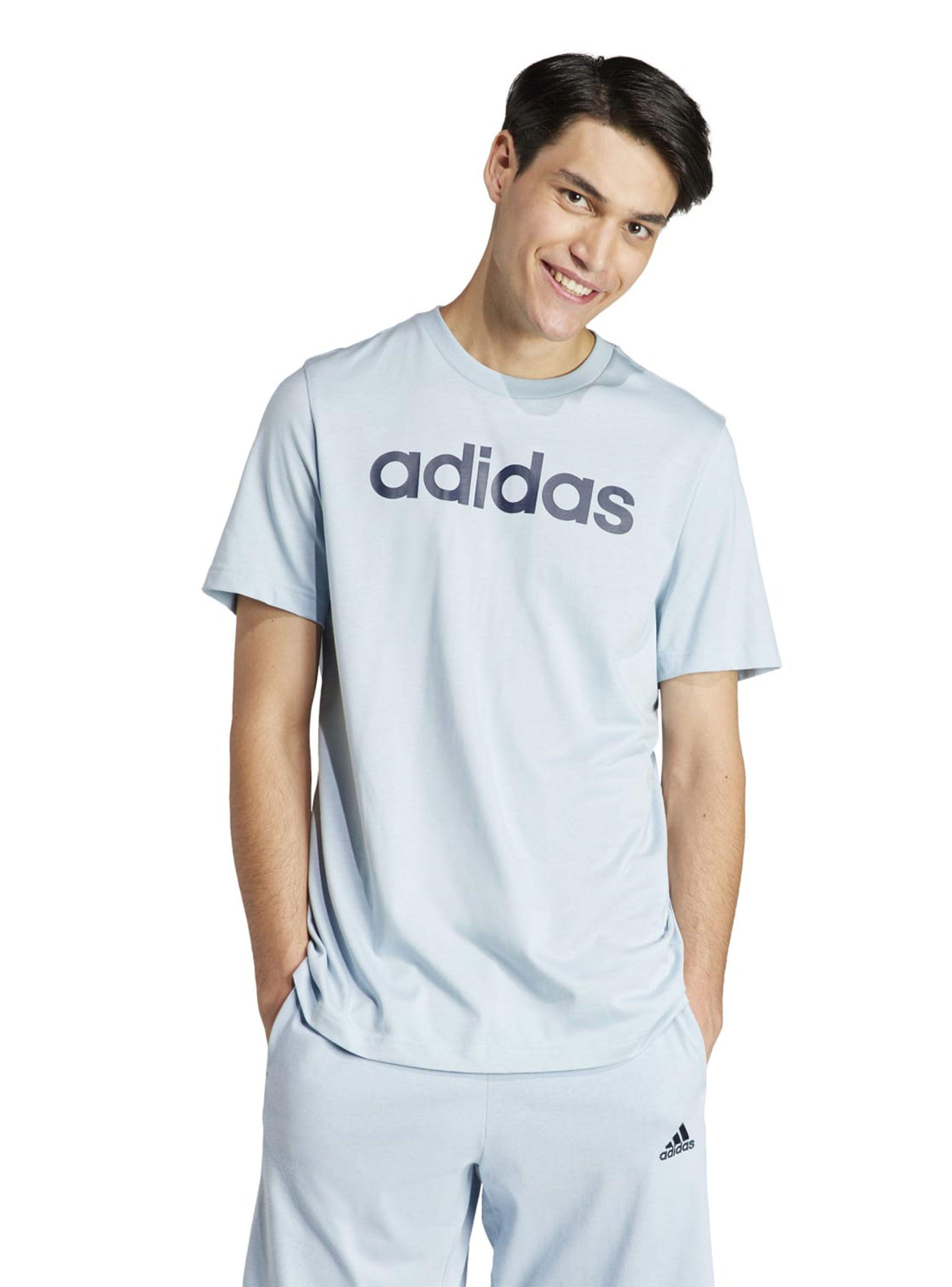 Polera Linear Embroidered Logo Essentials Single-0