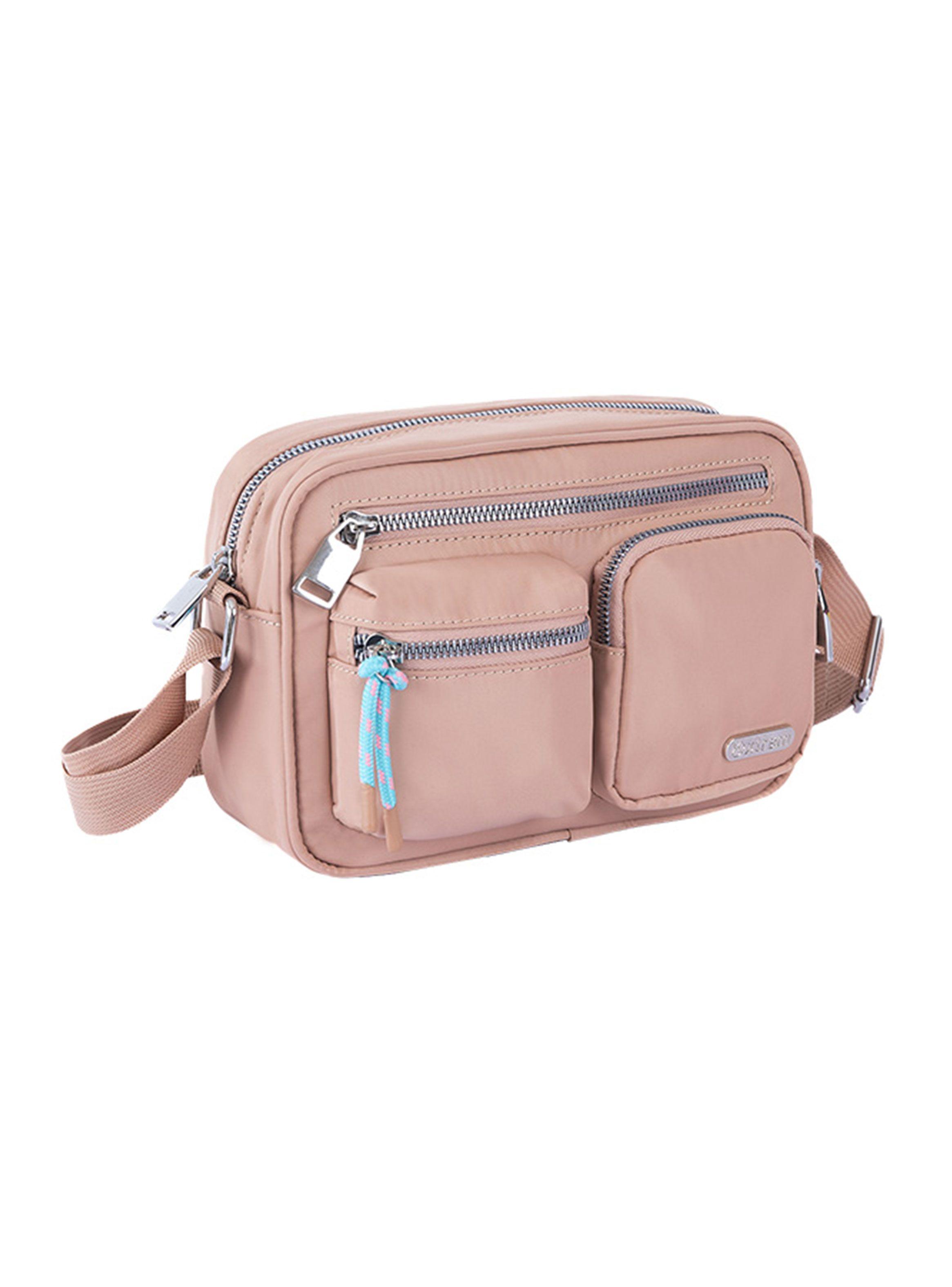 Cartera Cruzada Hazel 3XT Beige-2