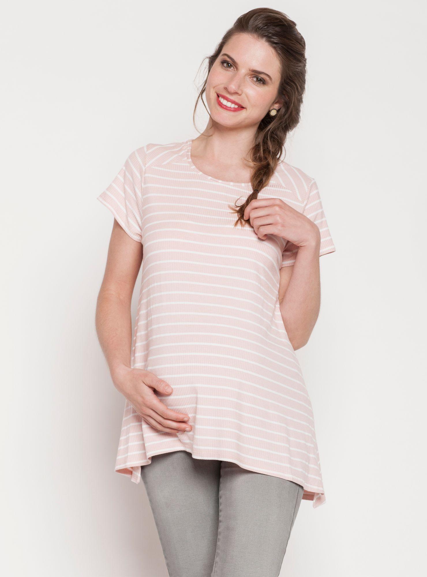 Polera Maternal Manga Corta Nala Maternity-0